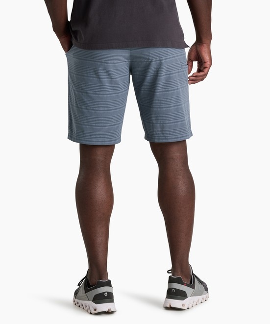 KUHL Upriser Short Charcoal Blue Stripe Back