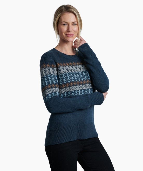 KUHL Nordik Sweater Metal Blue Front