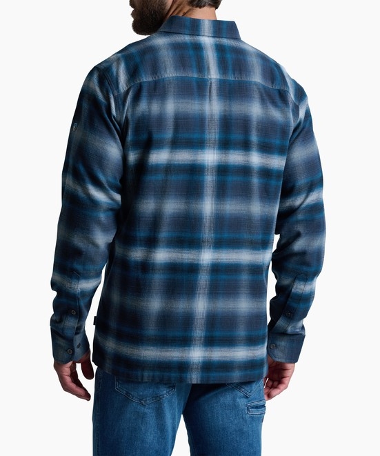 KUHL Dillingr Flannel LS Blue Ridge Back