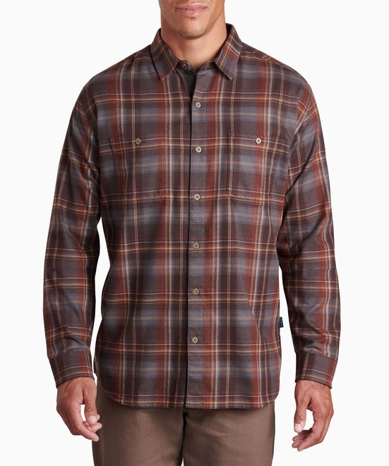 KUHL Fugitive Flannel LS Fire Stone  Front