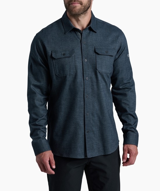 KUHL Descendr Flannel Deep Abyss Front