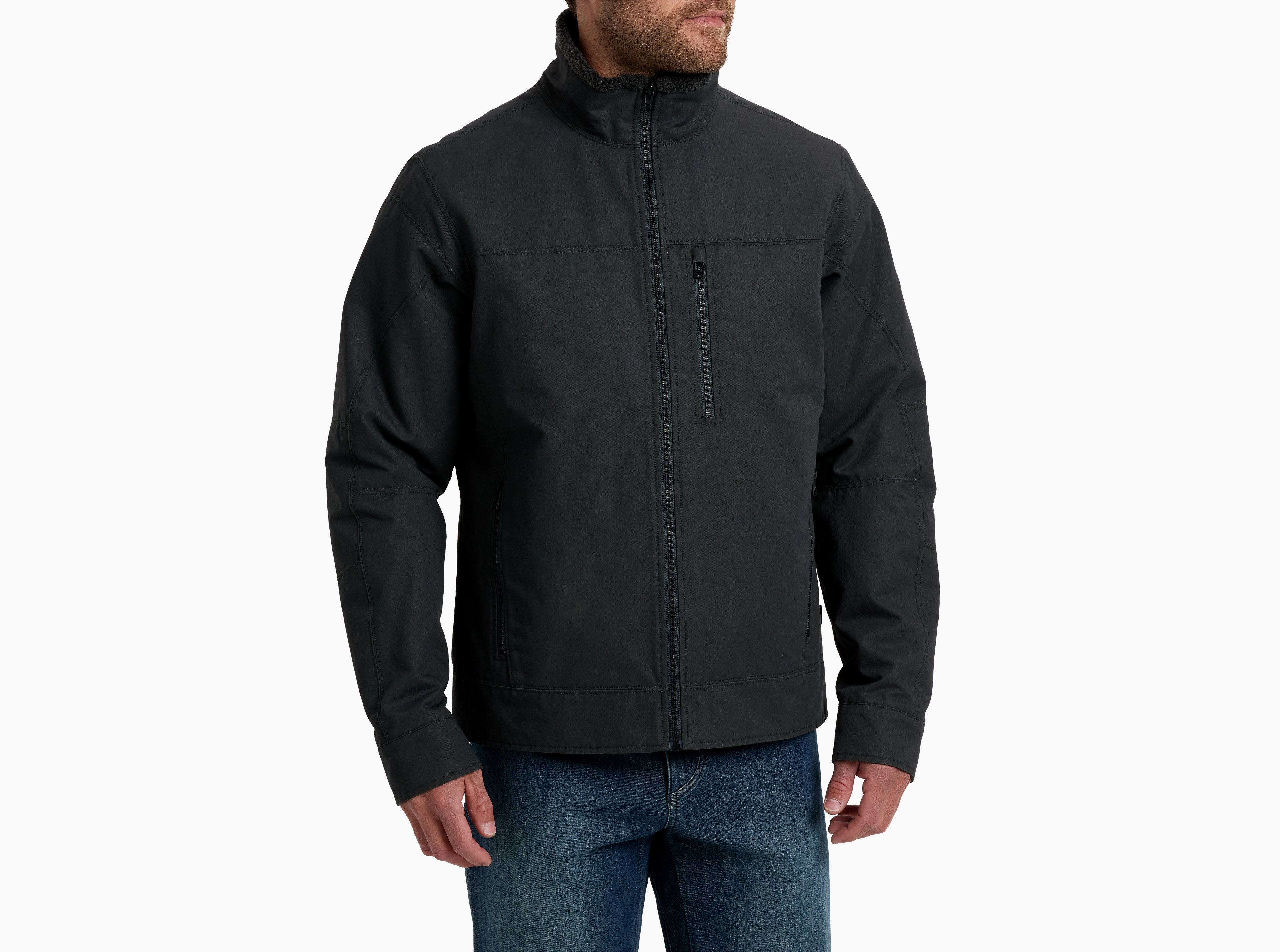 KUHL Burr Jacket Lined ONYX  Front