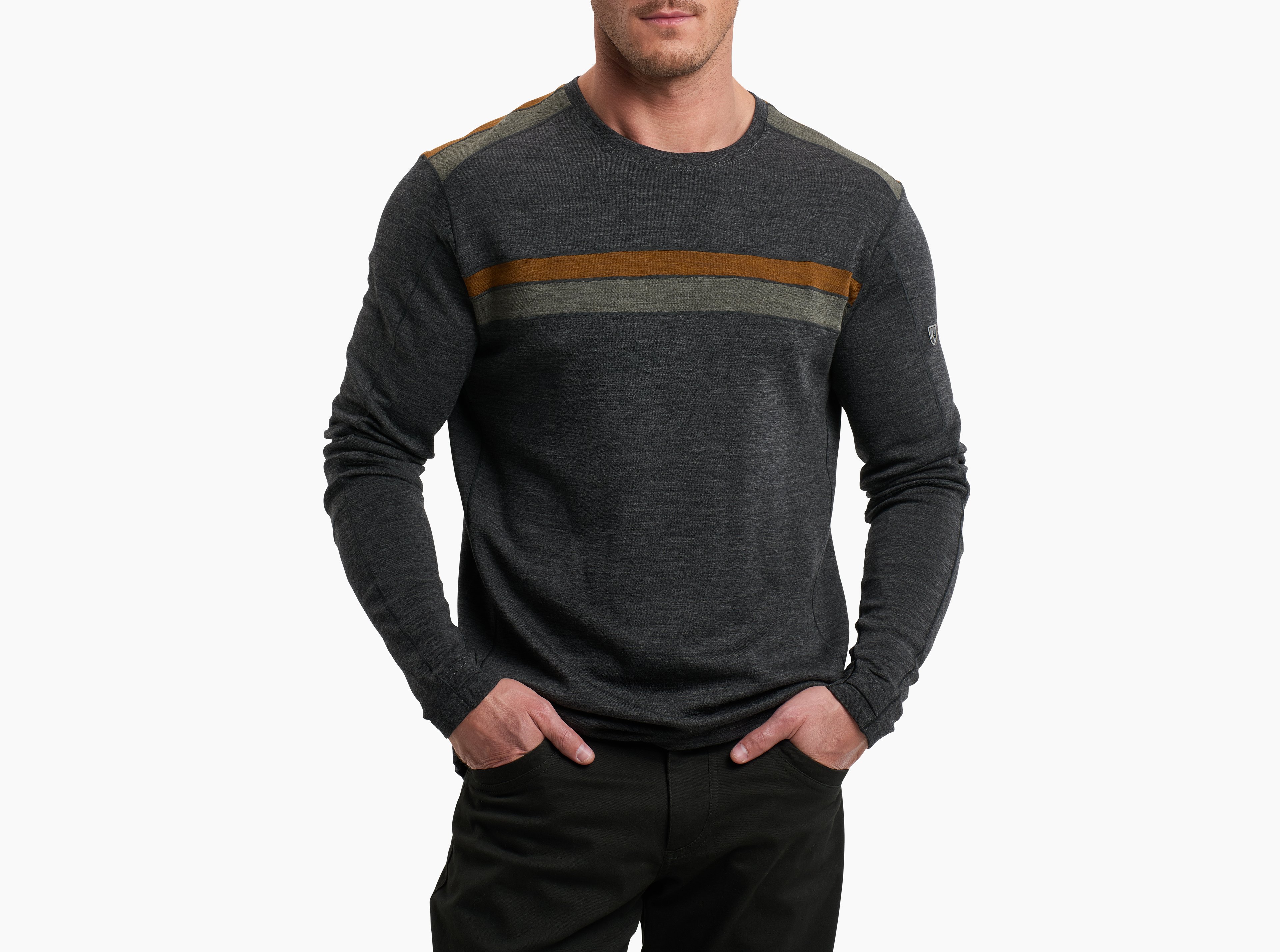 KUHL Light Downhill Racr Crew CAST IRON Front