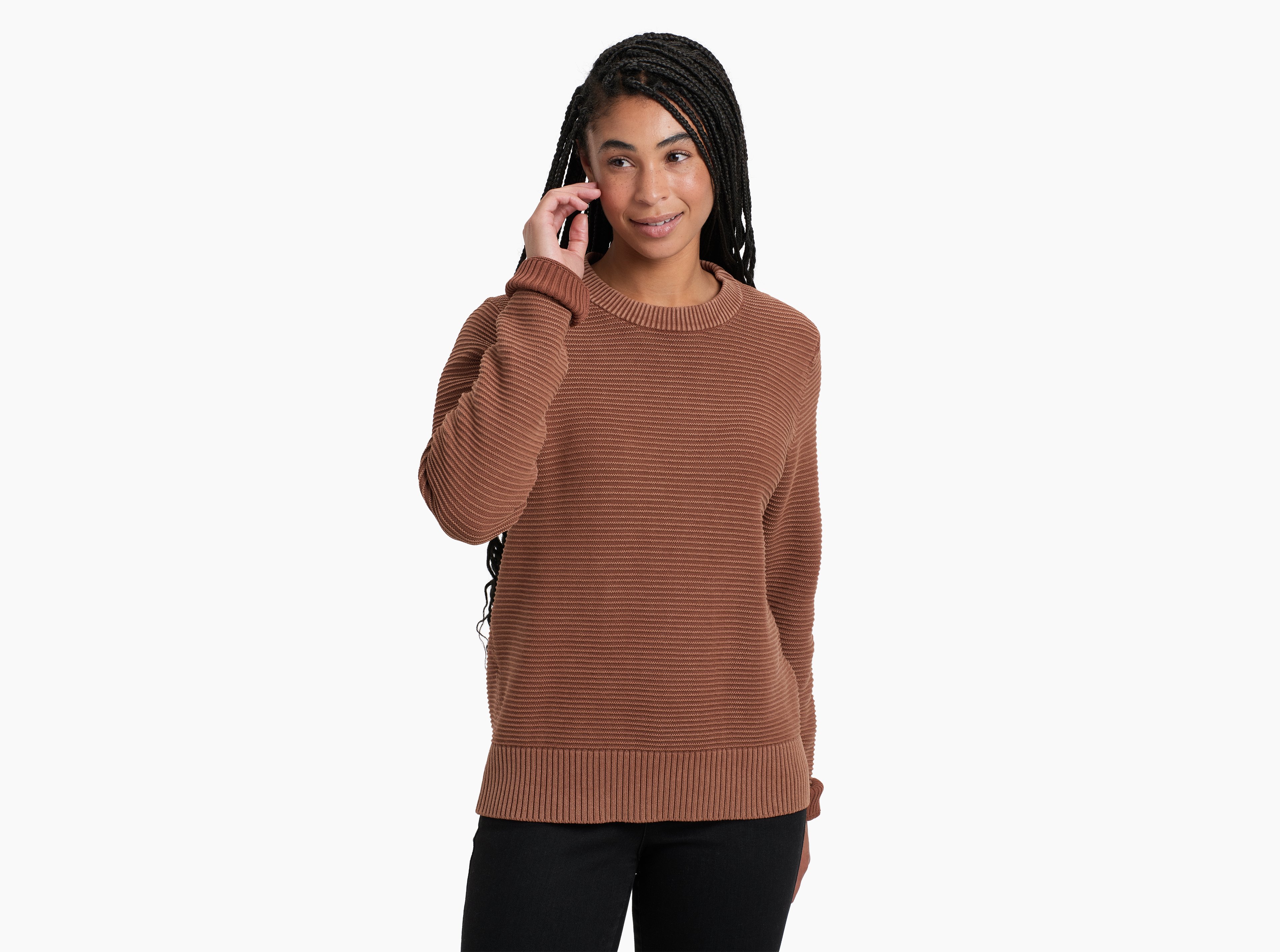 KUHL Sofie Sweater MOCHA Front