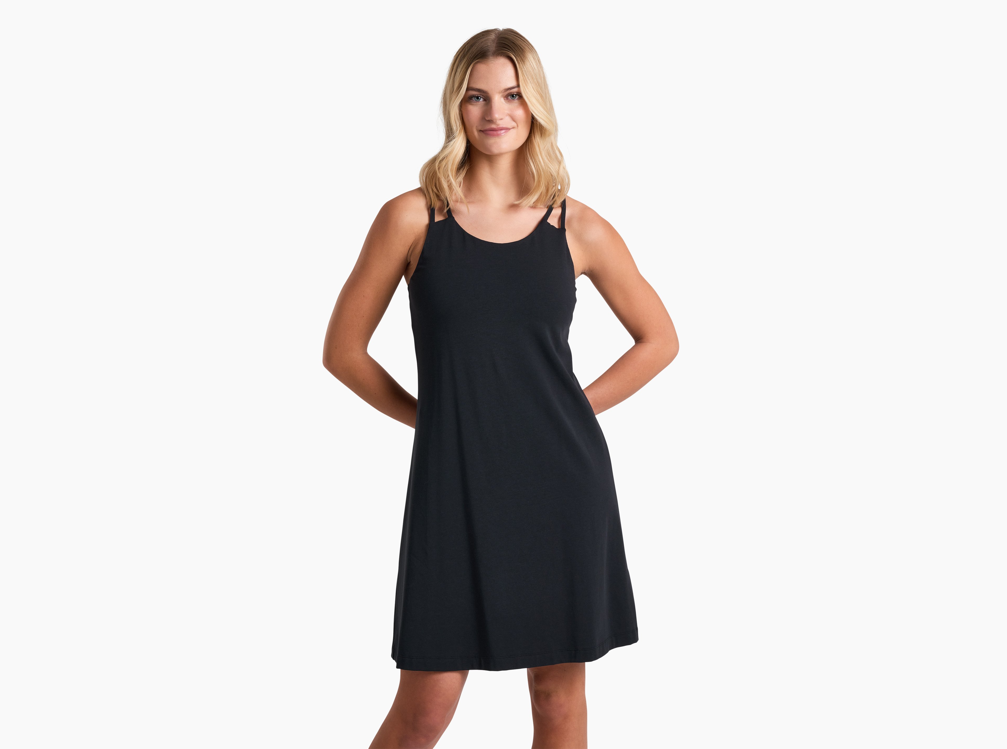 KUHL Lyra Krossbak Dress BLACK Front
