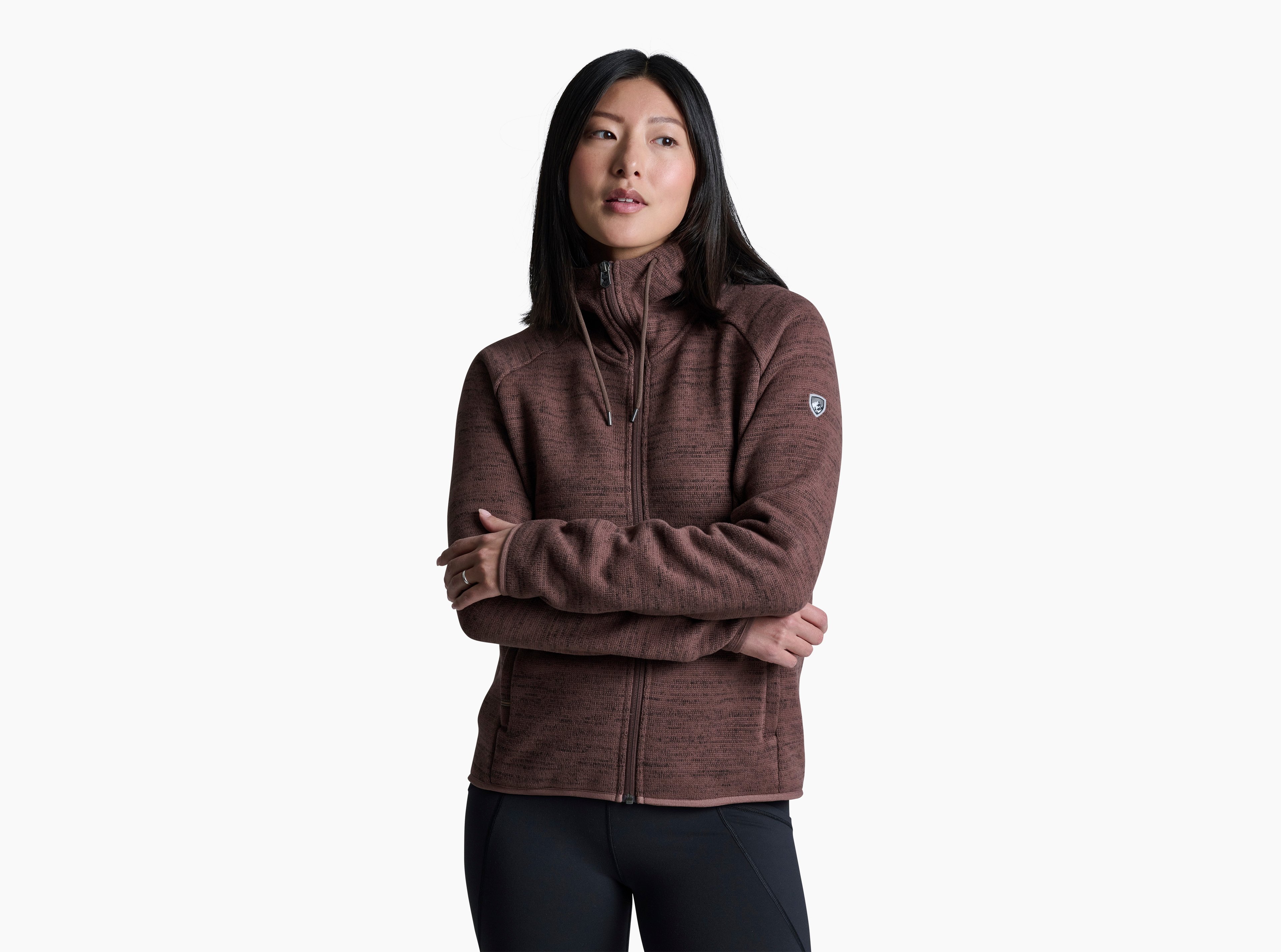 KUHL Avaline Hoody COFFEE Front