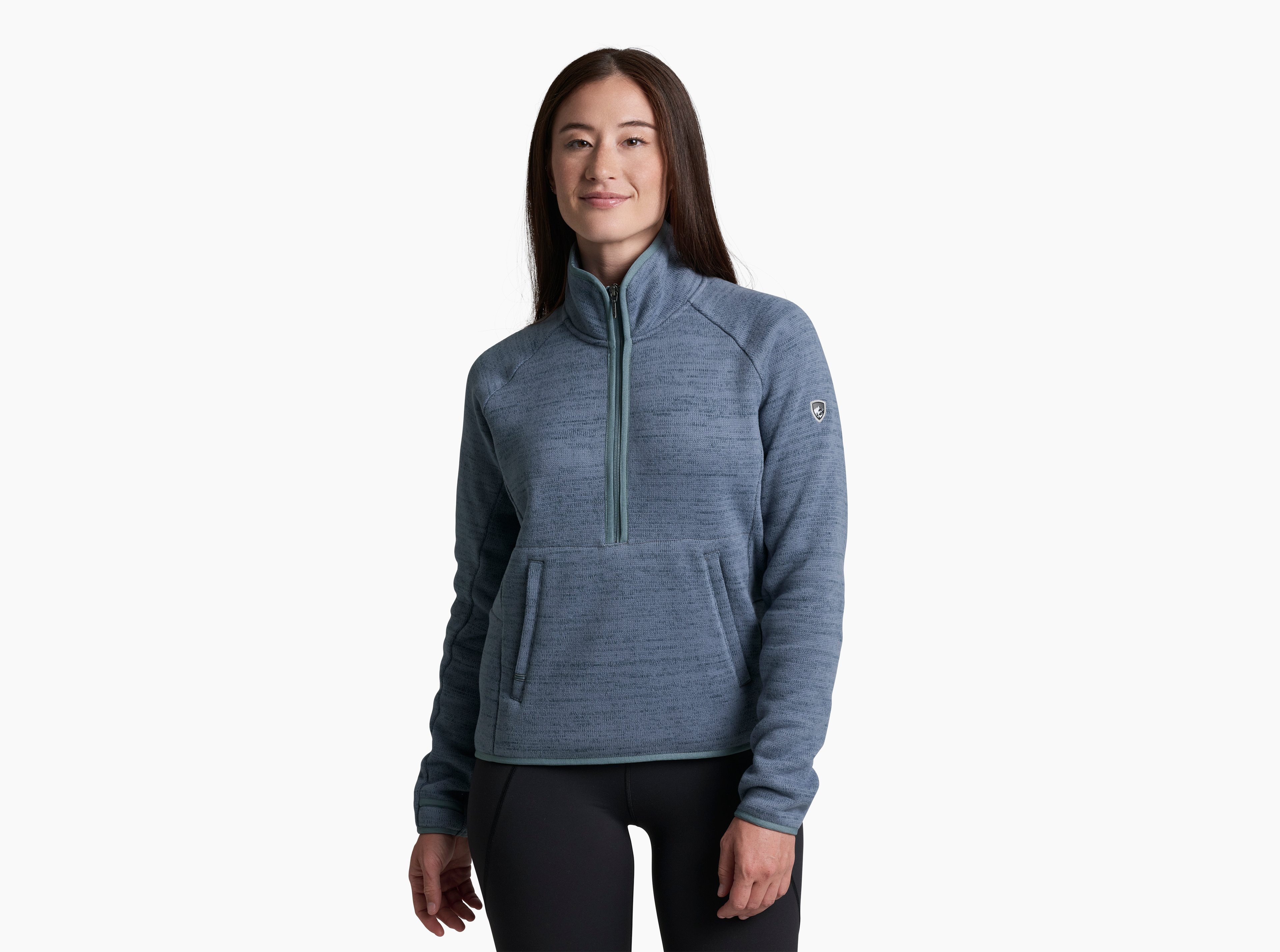 KUHL Avaline 1/4 Zip METAL BLUE Front
