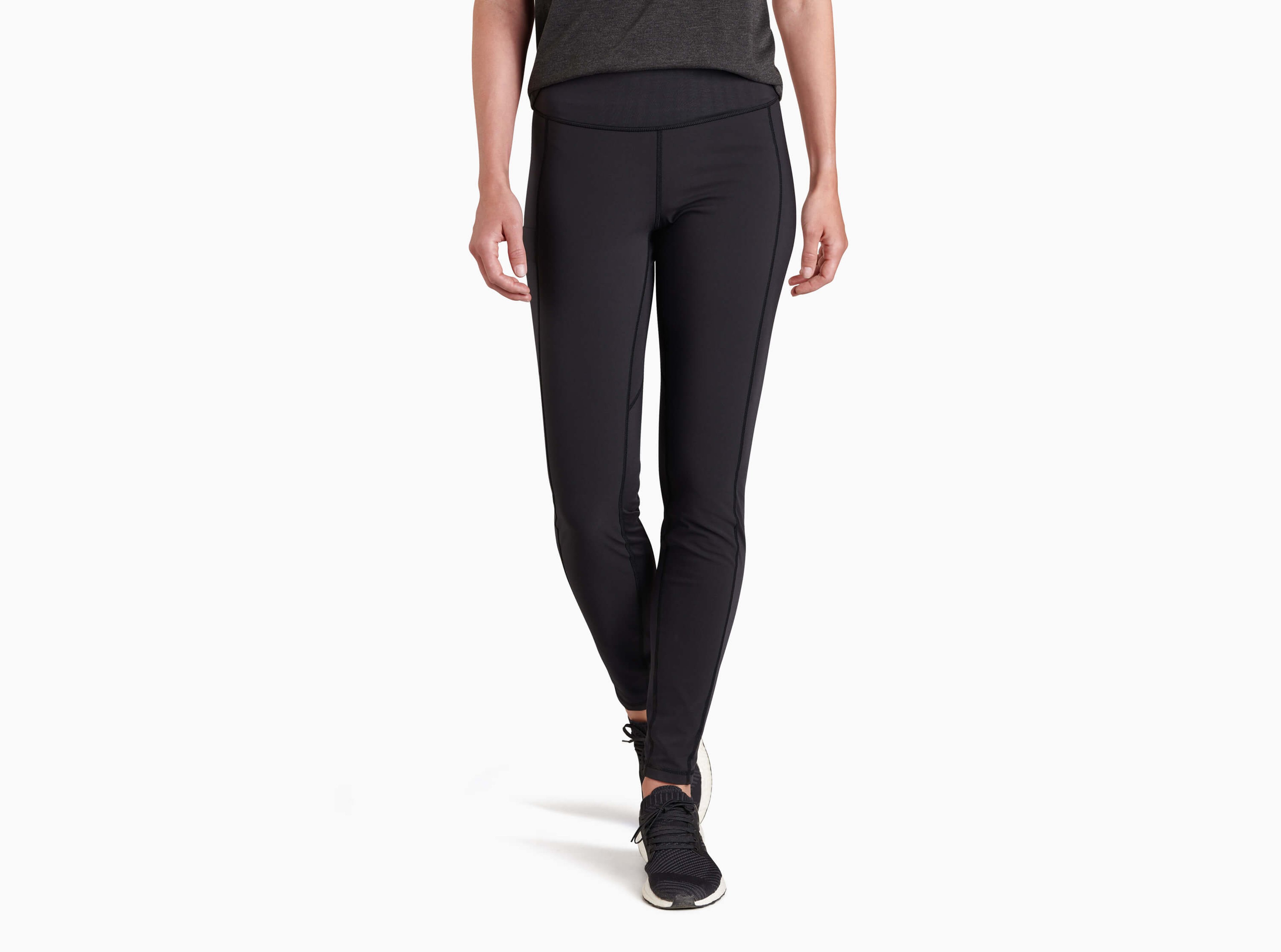 KUHL W's Toasty Transcendr Legging RAVEN Front