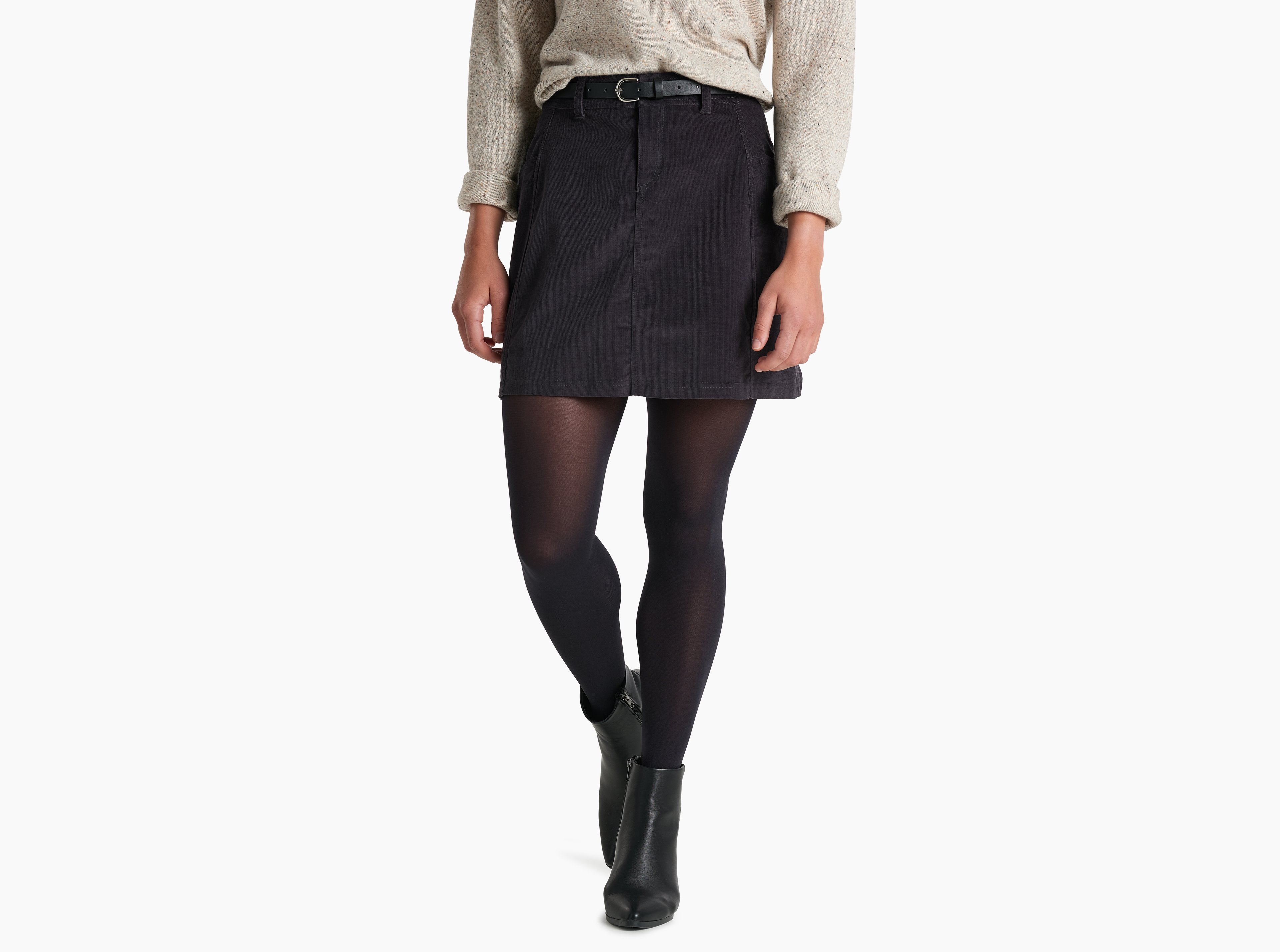 KUHL Lydia Skirt BLACK Front