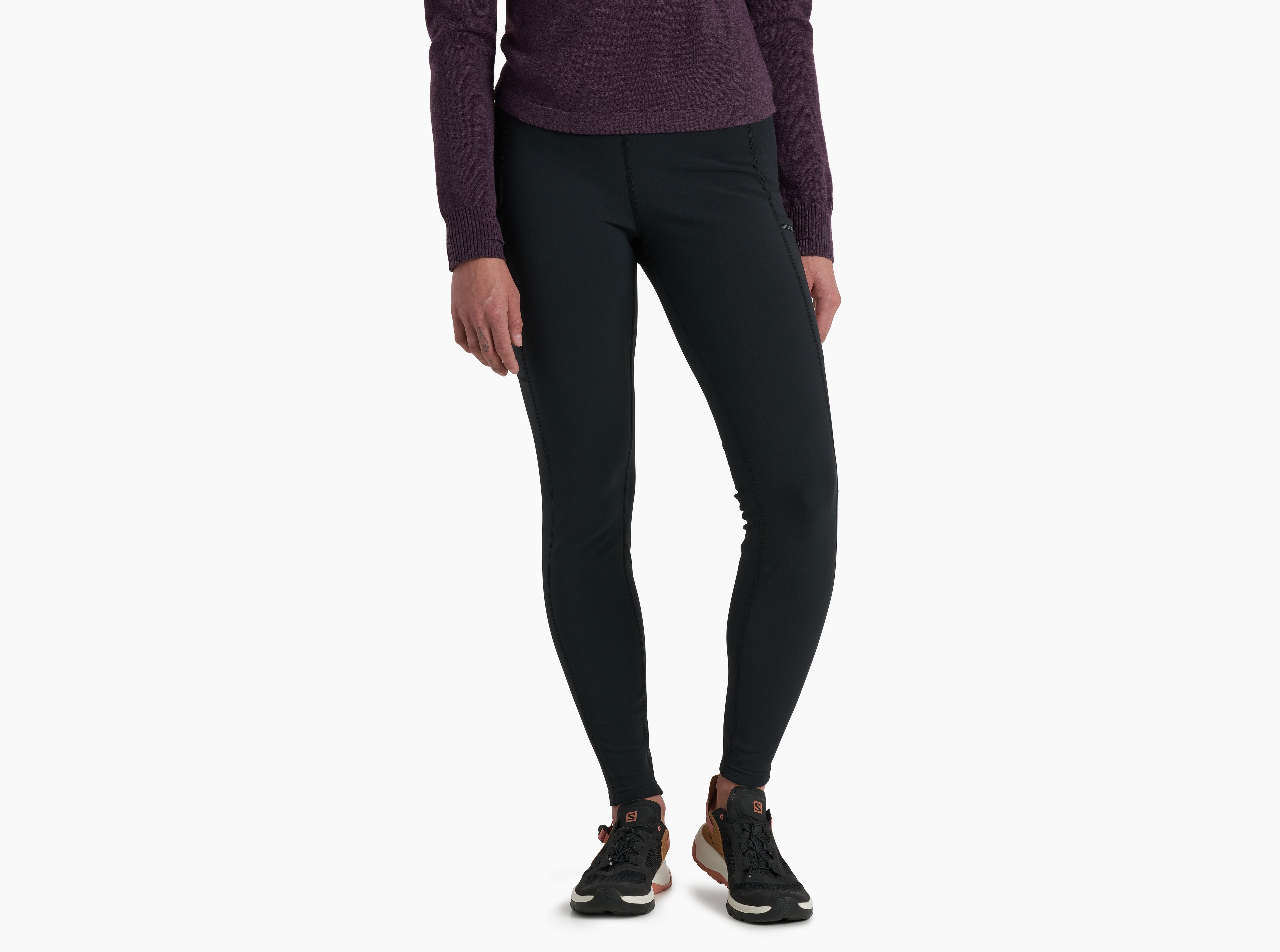 KUHL W's Frost Softshell Tight RAVEN Front