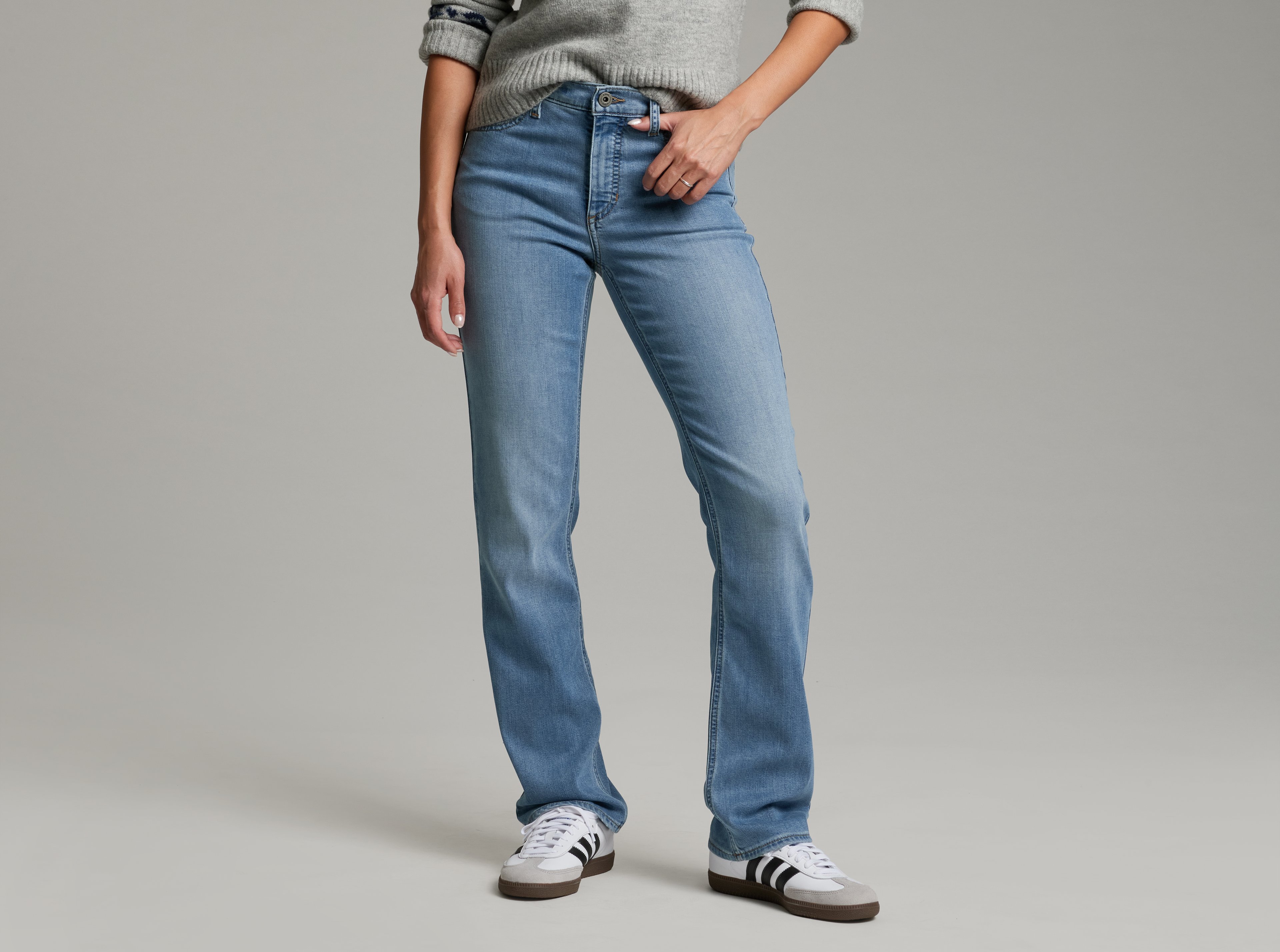KUHL Kontour Form Straight Denim VINTAGE BLUE Front