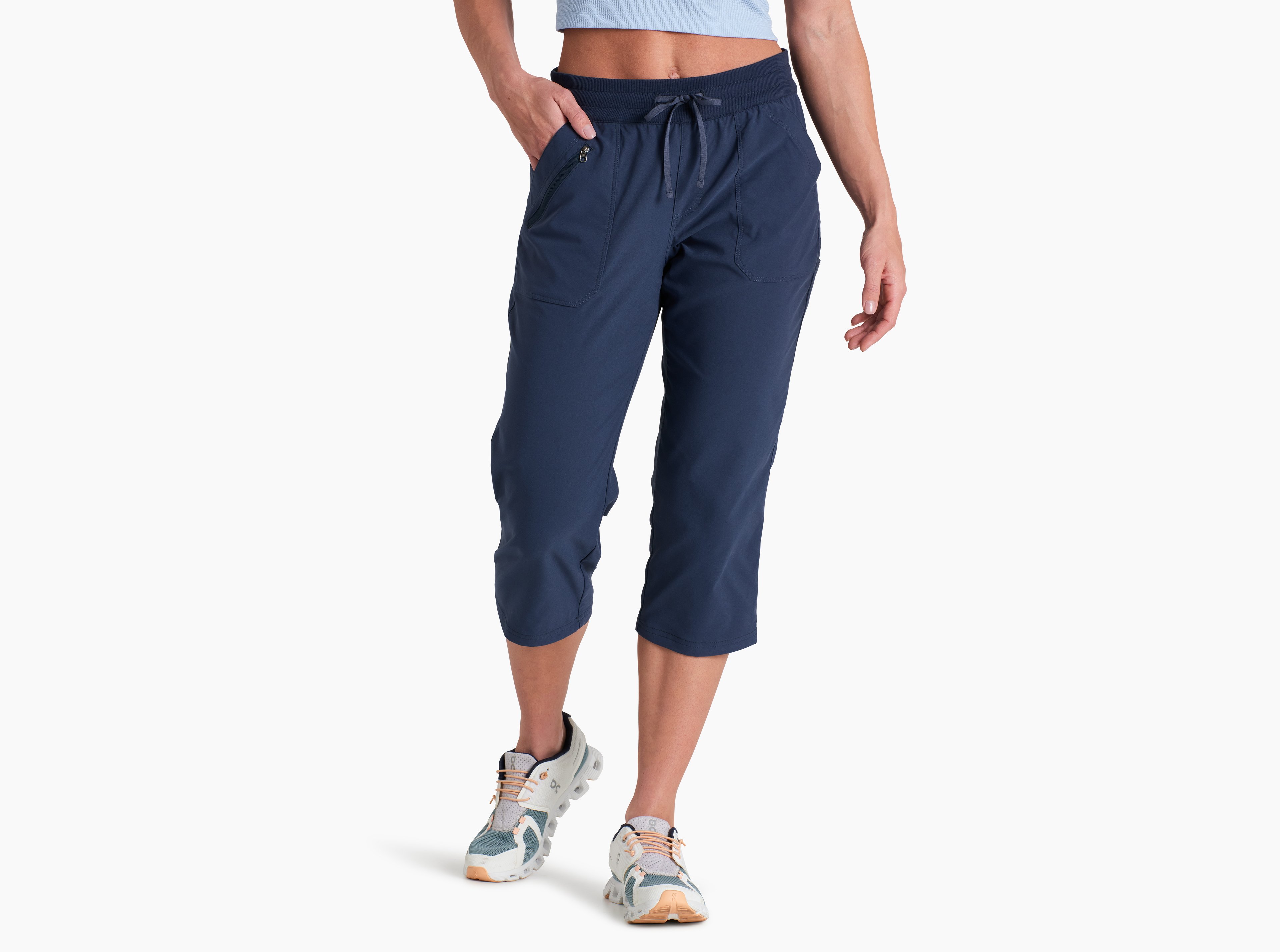 KUHL Trekr Pull On Kapri INDIGO Front