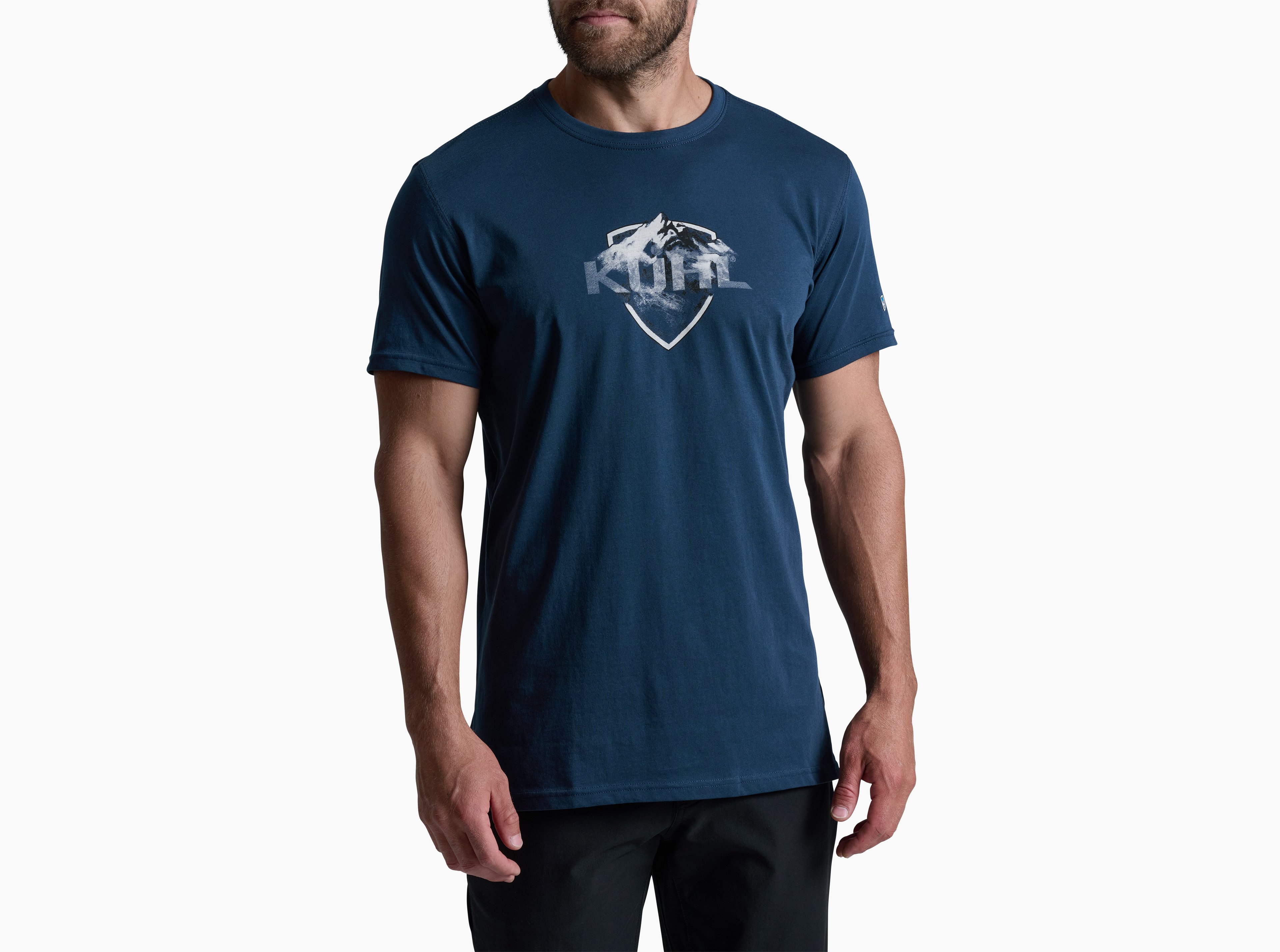 KUHL Born in the Mountains T PIRATE BLUE Front