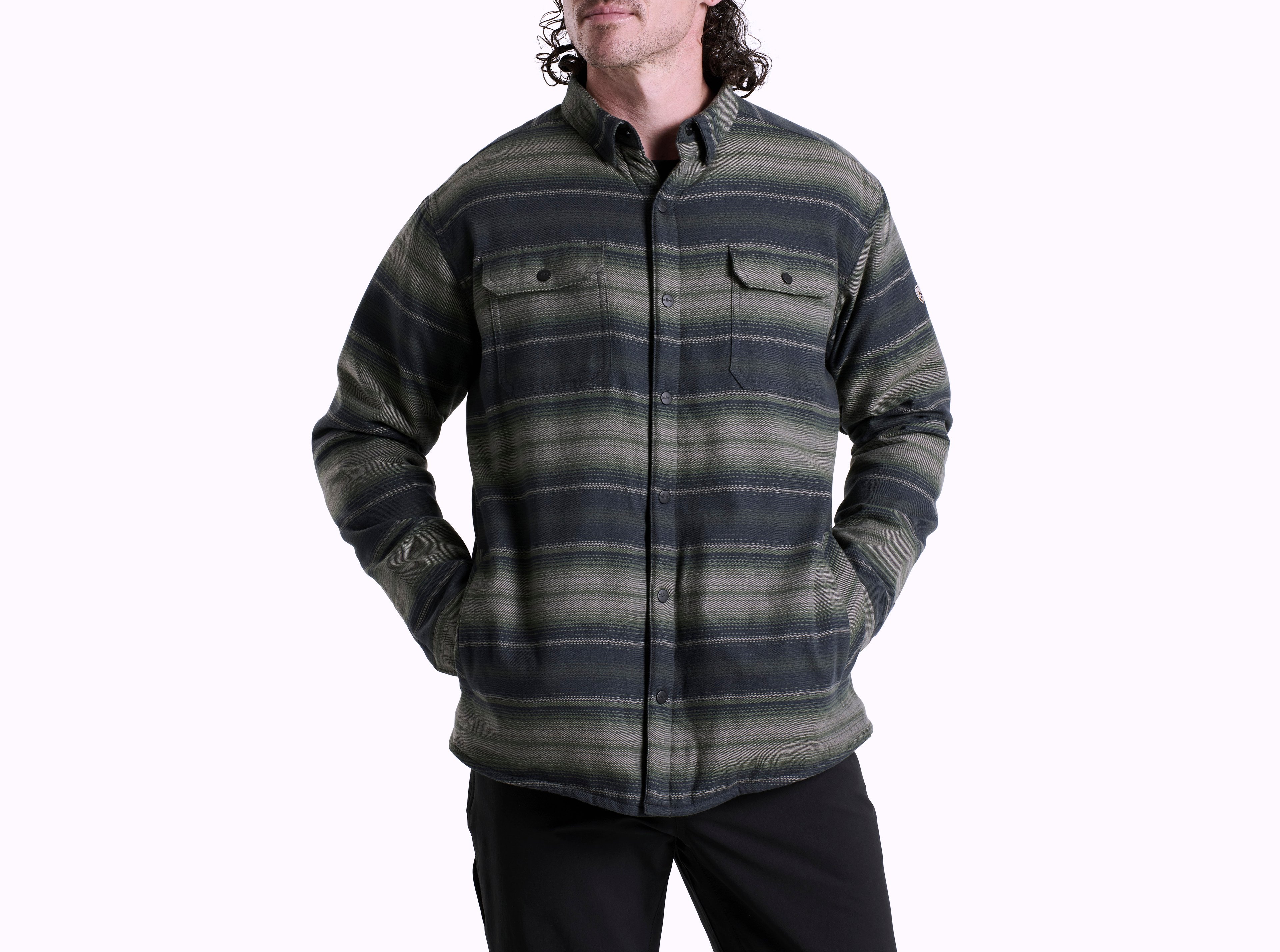 KUHL Joyrydr Shirt-Jac DARK FOREST Front