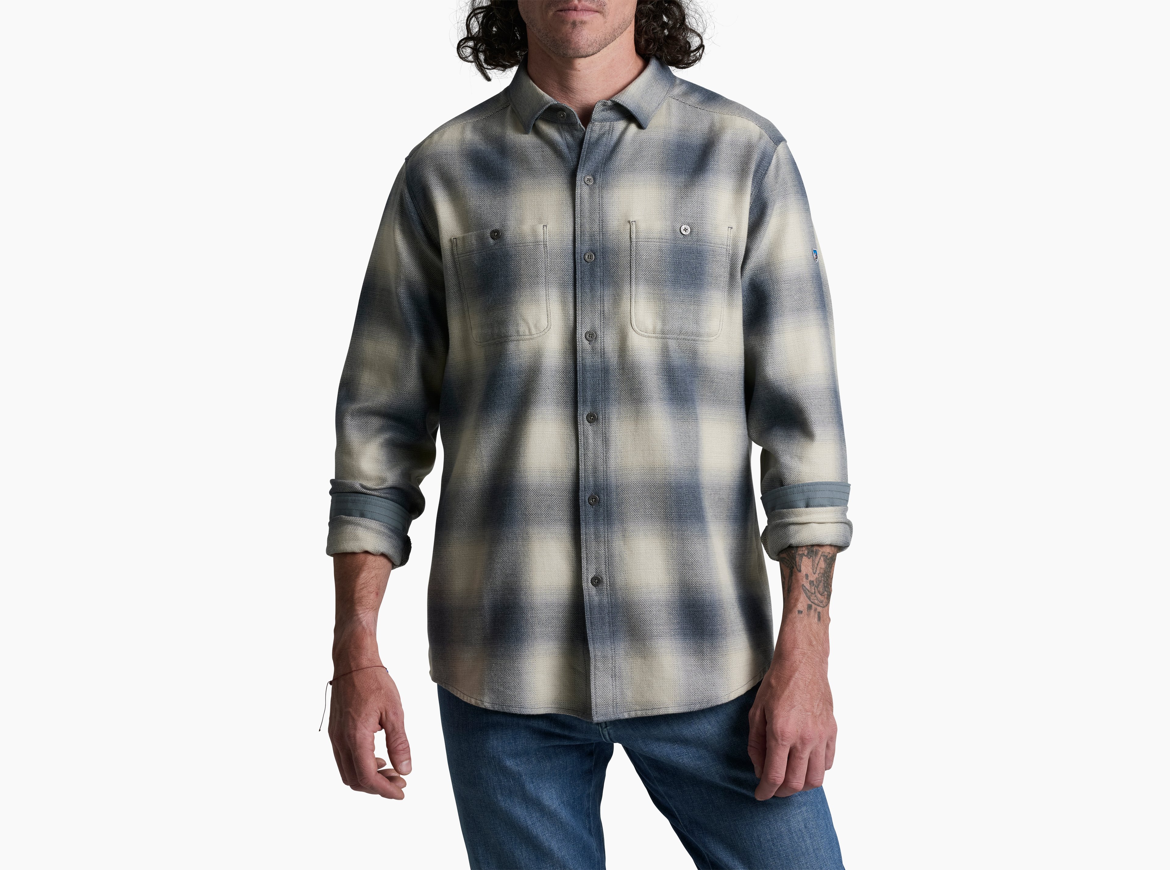 KUHL Law Flannel LS FOG HARBOR Front