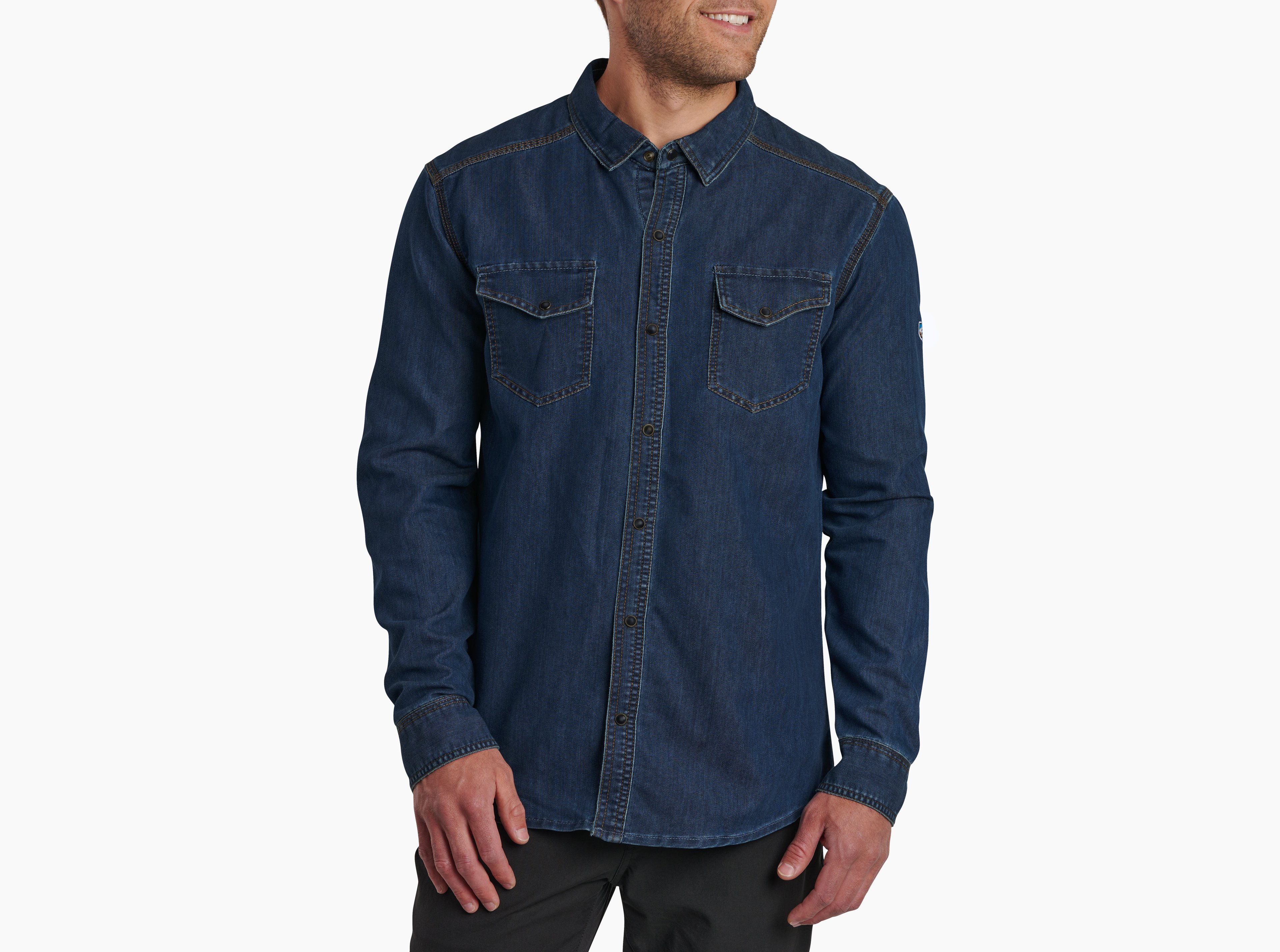 KUHL Desperado LS VINTAGE BLUE Front