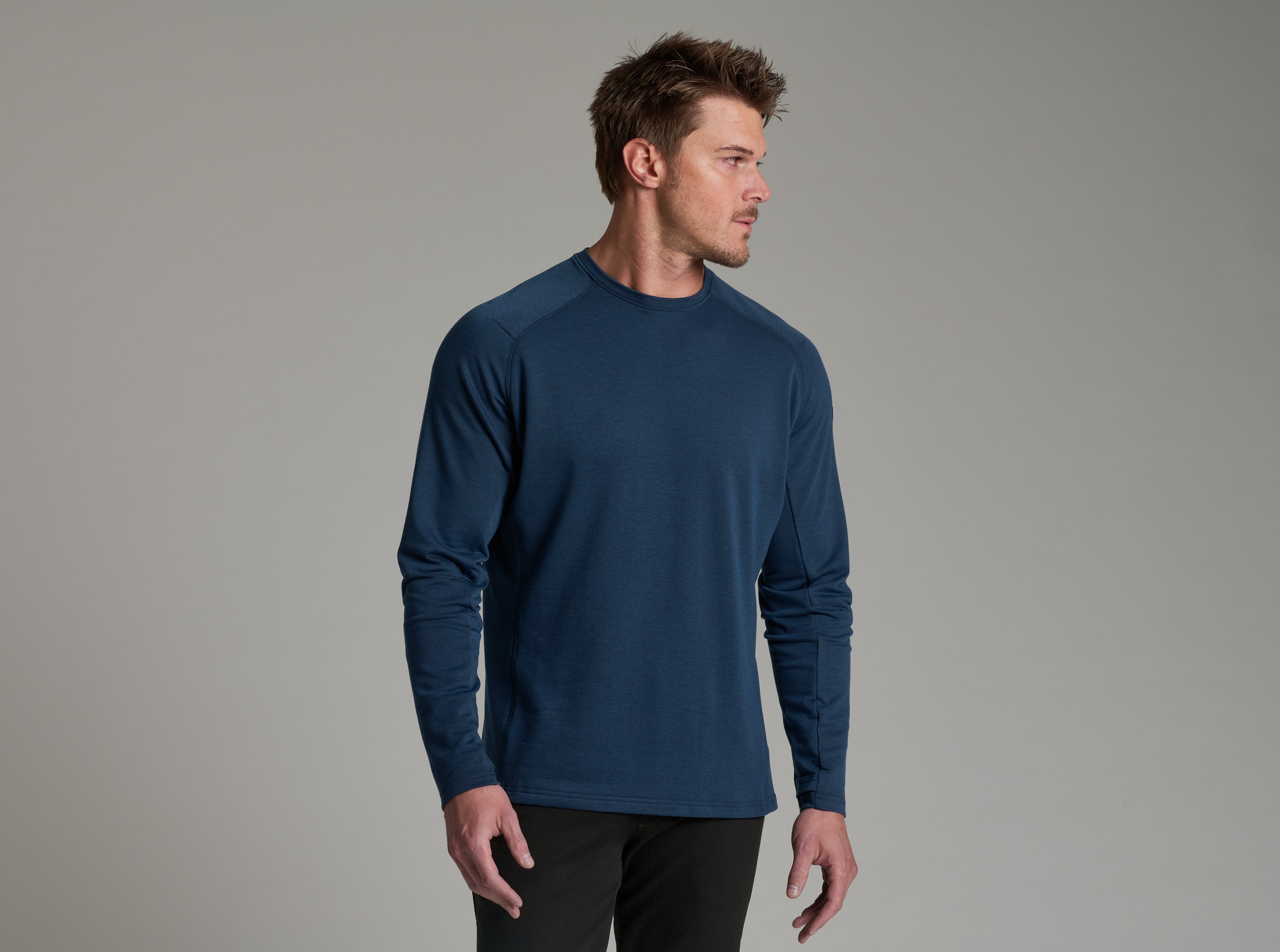 KUHL Influx LS BLUE INK Front