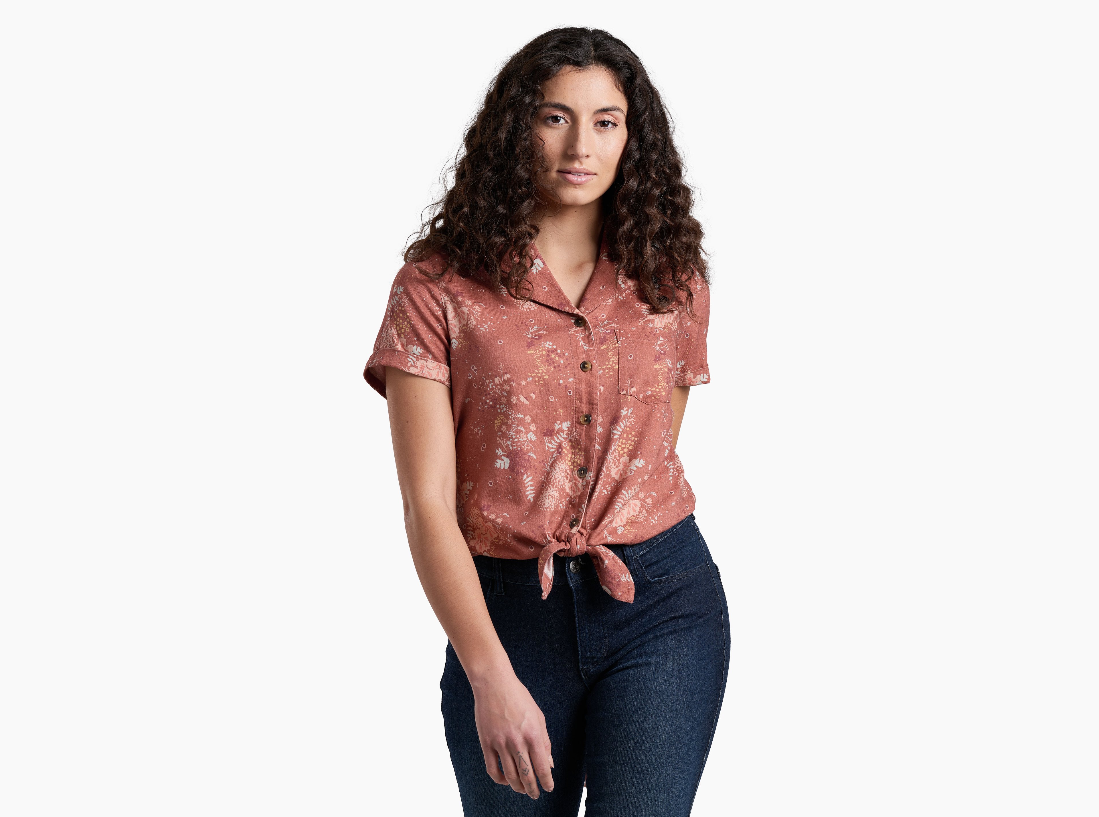 KUHL Elsie SS ROSEWOOD WHIMSY Front