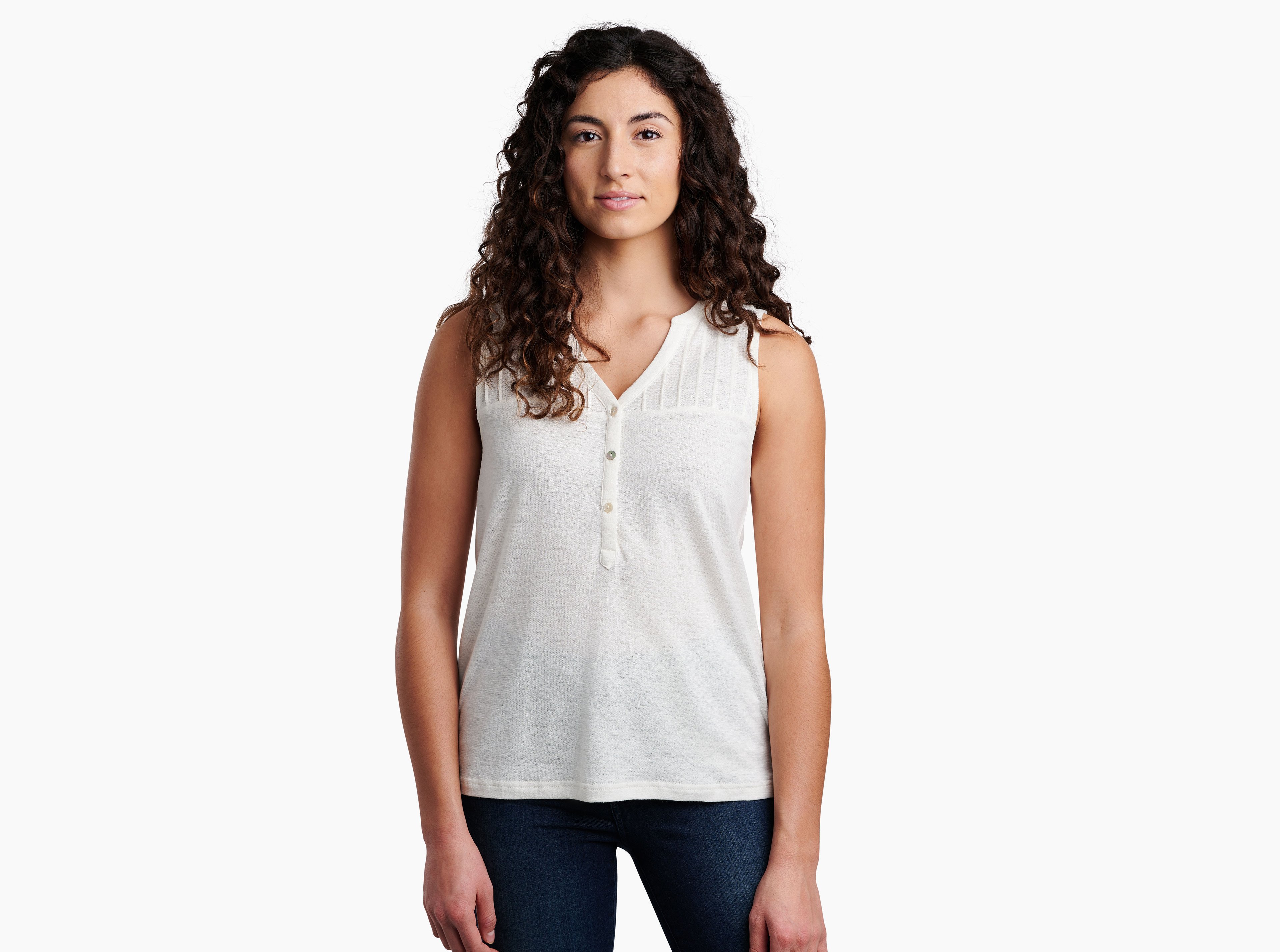 KUHL Brisa Tank IVORY Front