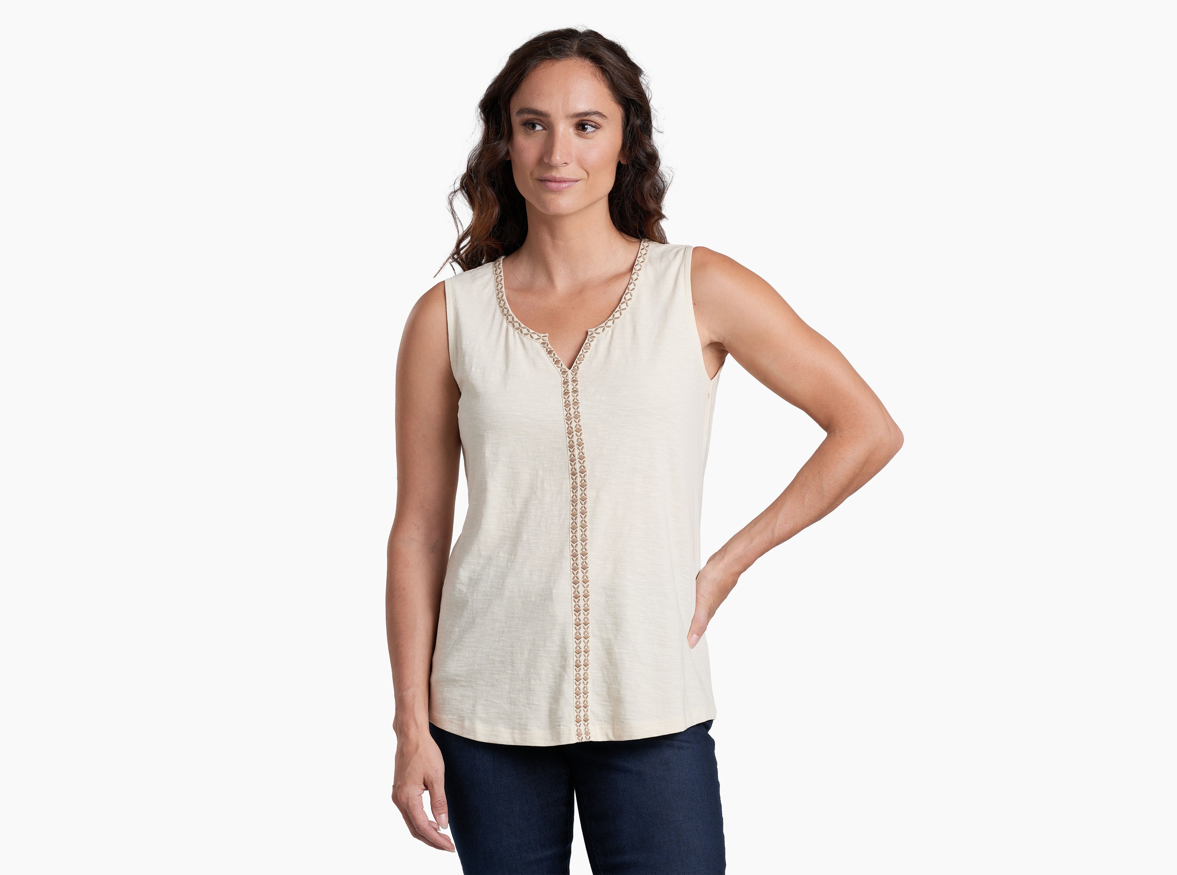 KUHL Shay Tank IVORY Front