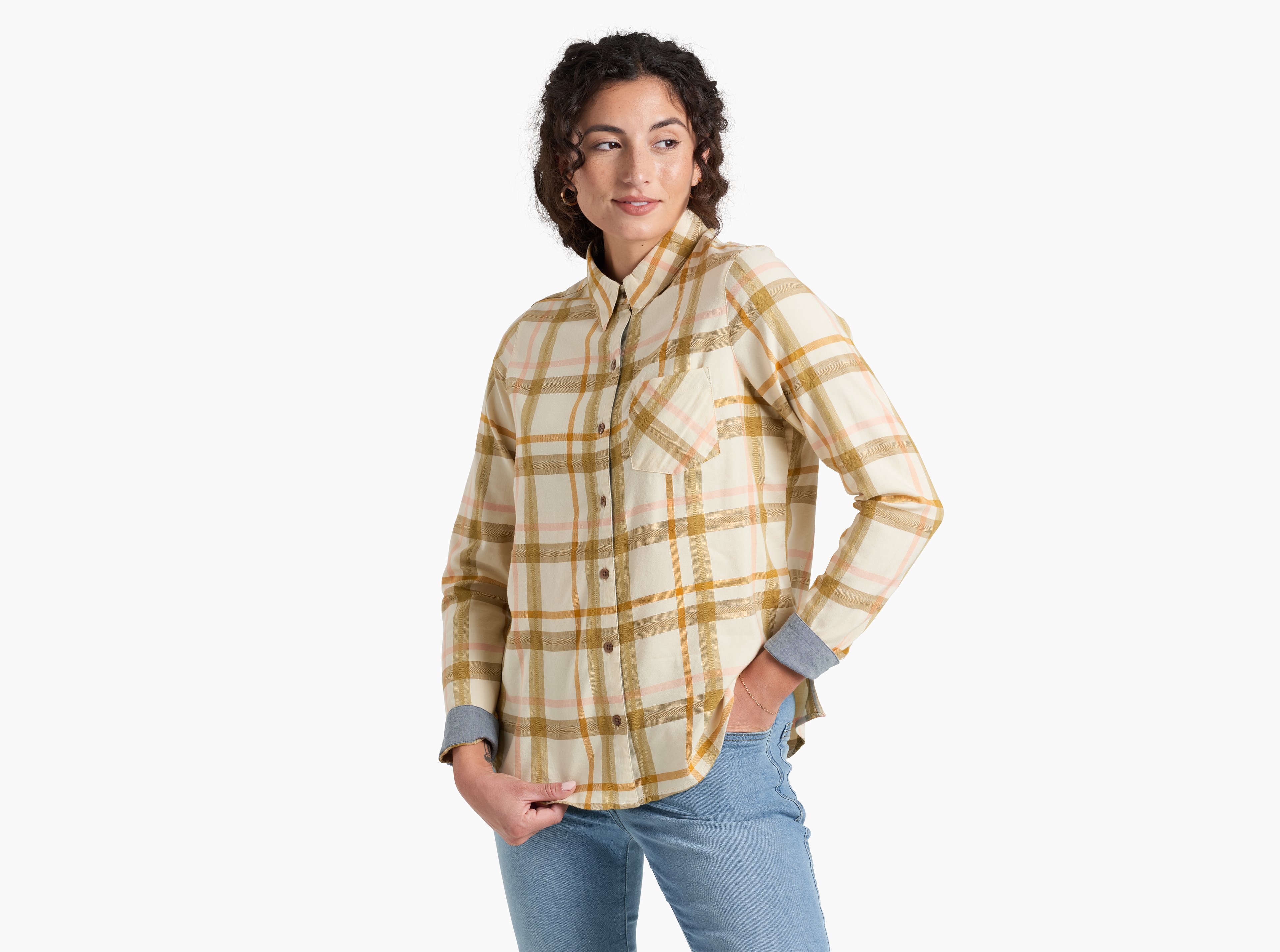KUHL Trailside LS SAND Front