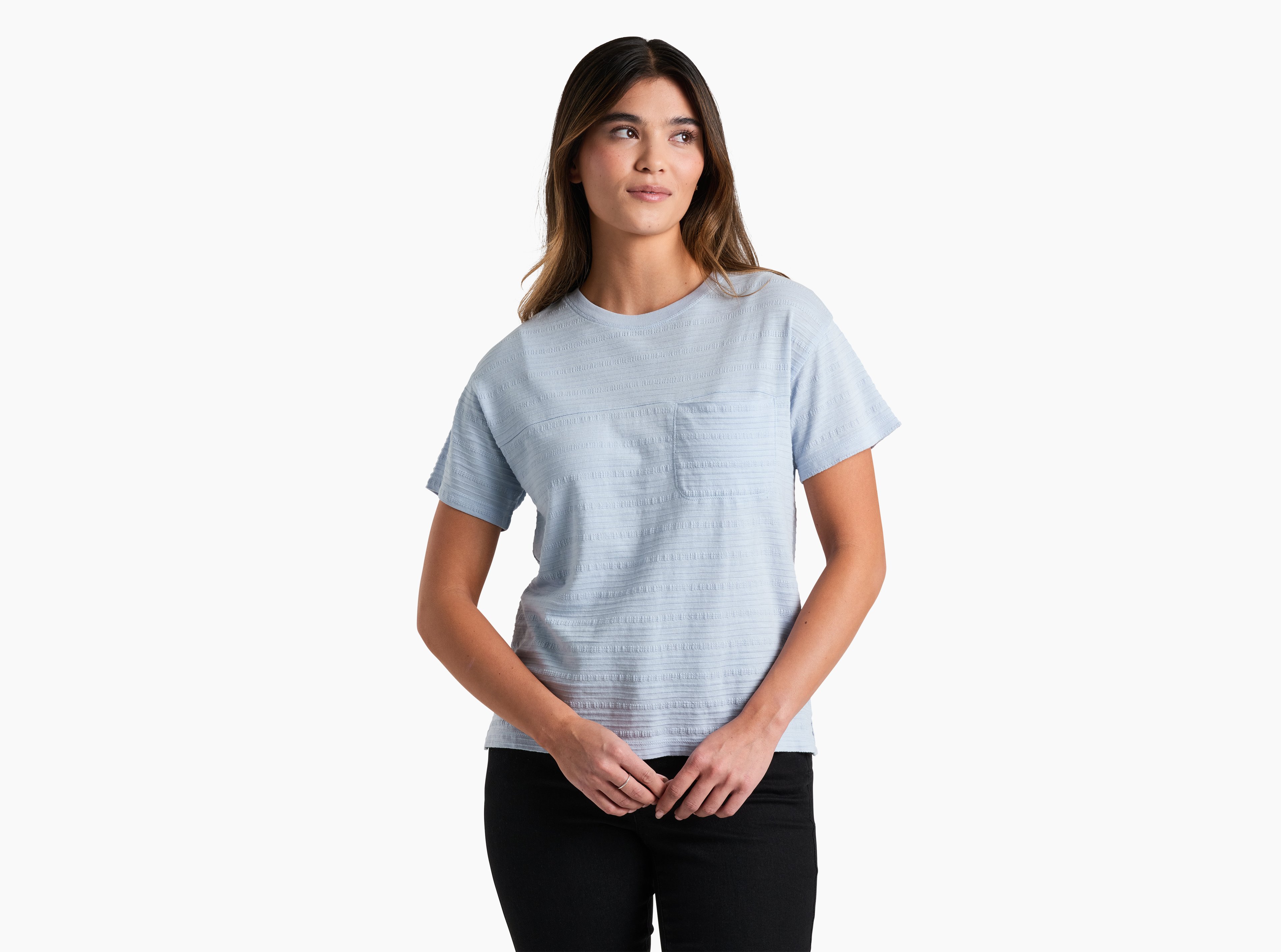 KUHL Willa Pocket SS BLUEBELL Front