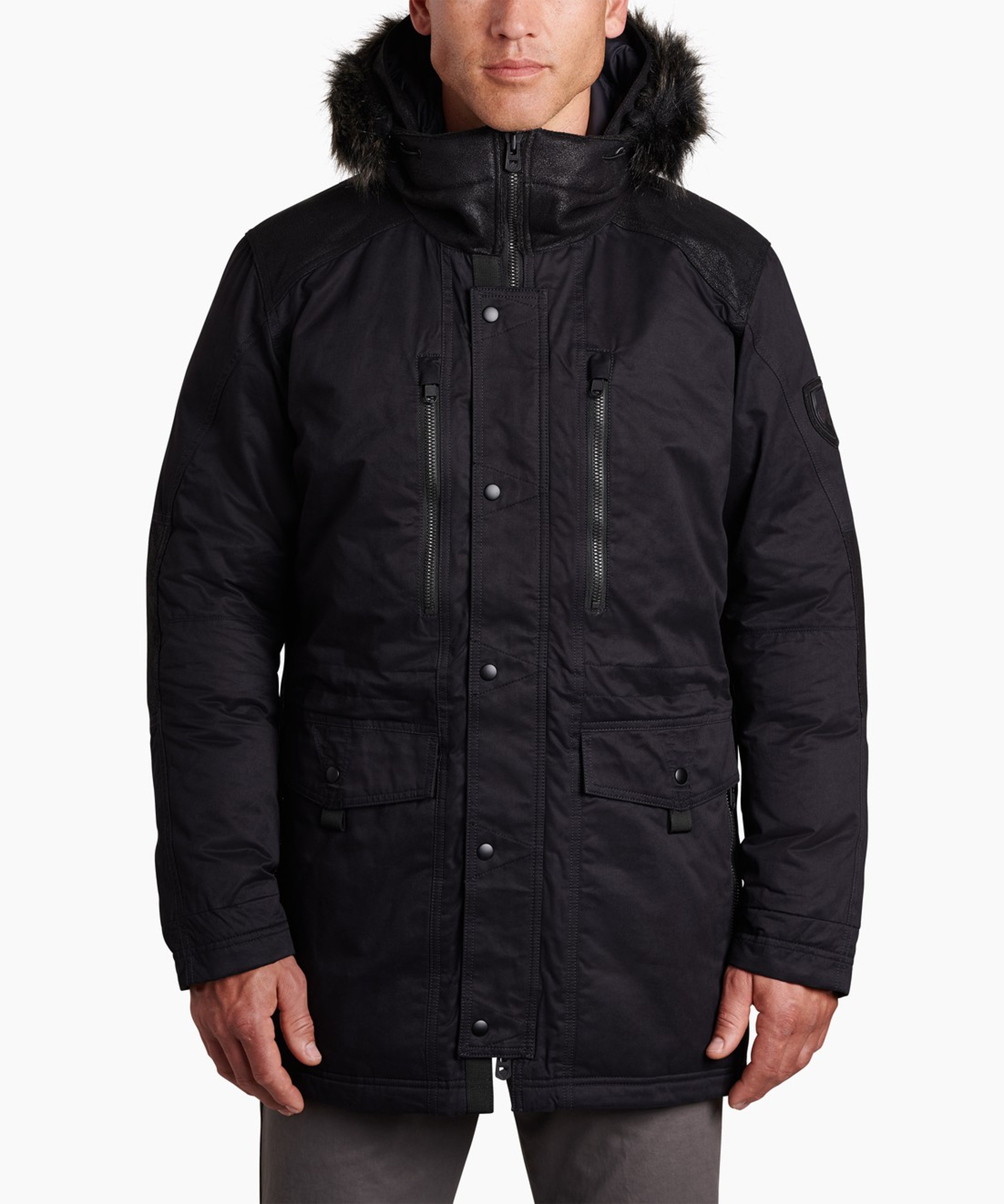 KUHL M's Arktik Down Parka Blackout Front