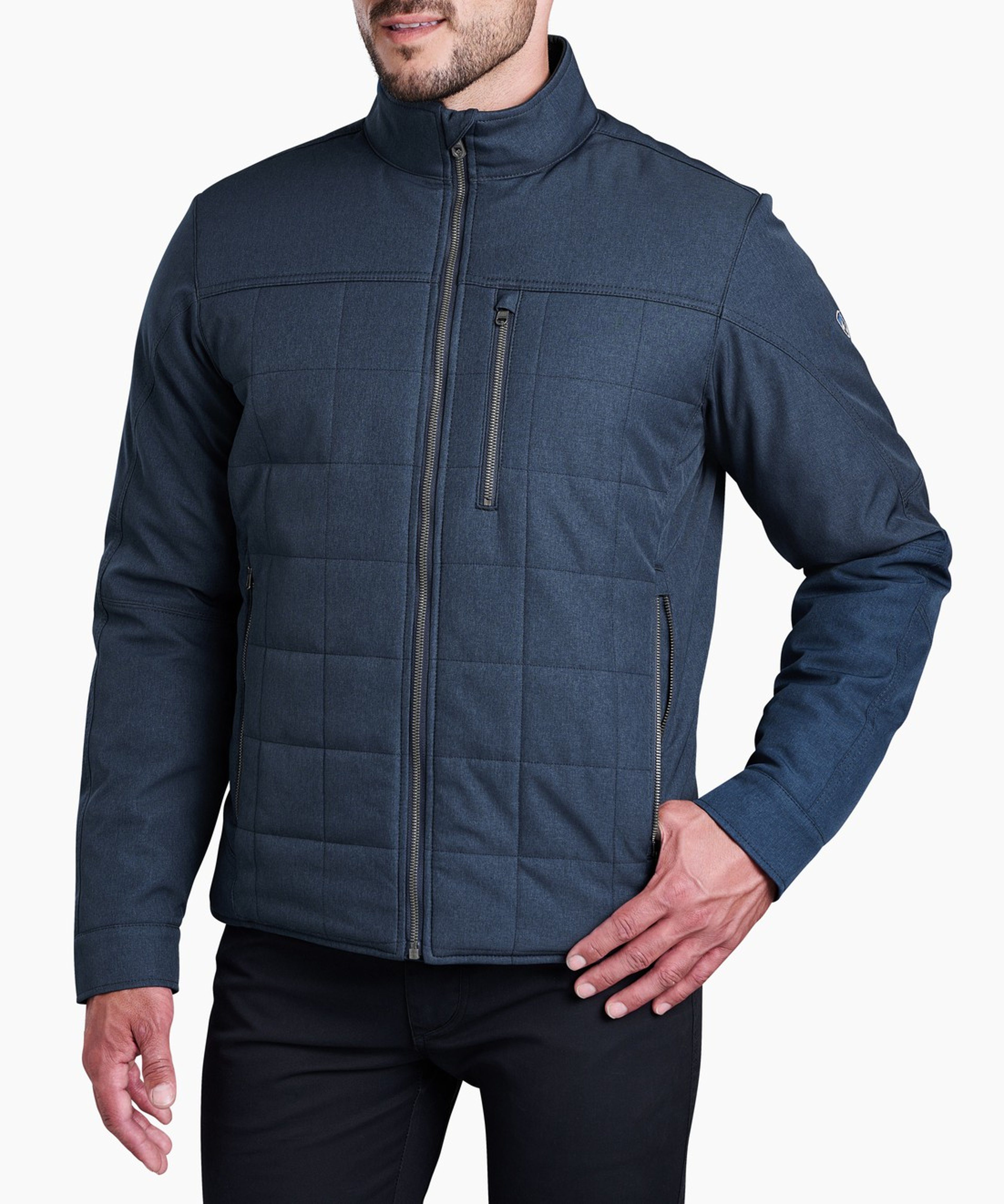 KUHL Impakt Jacket Insulated Pirate Blue Front