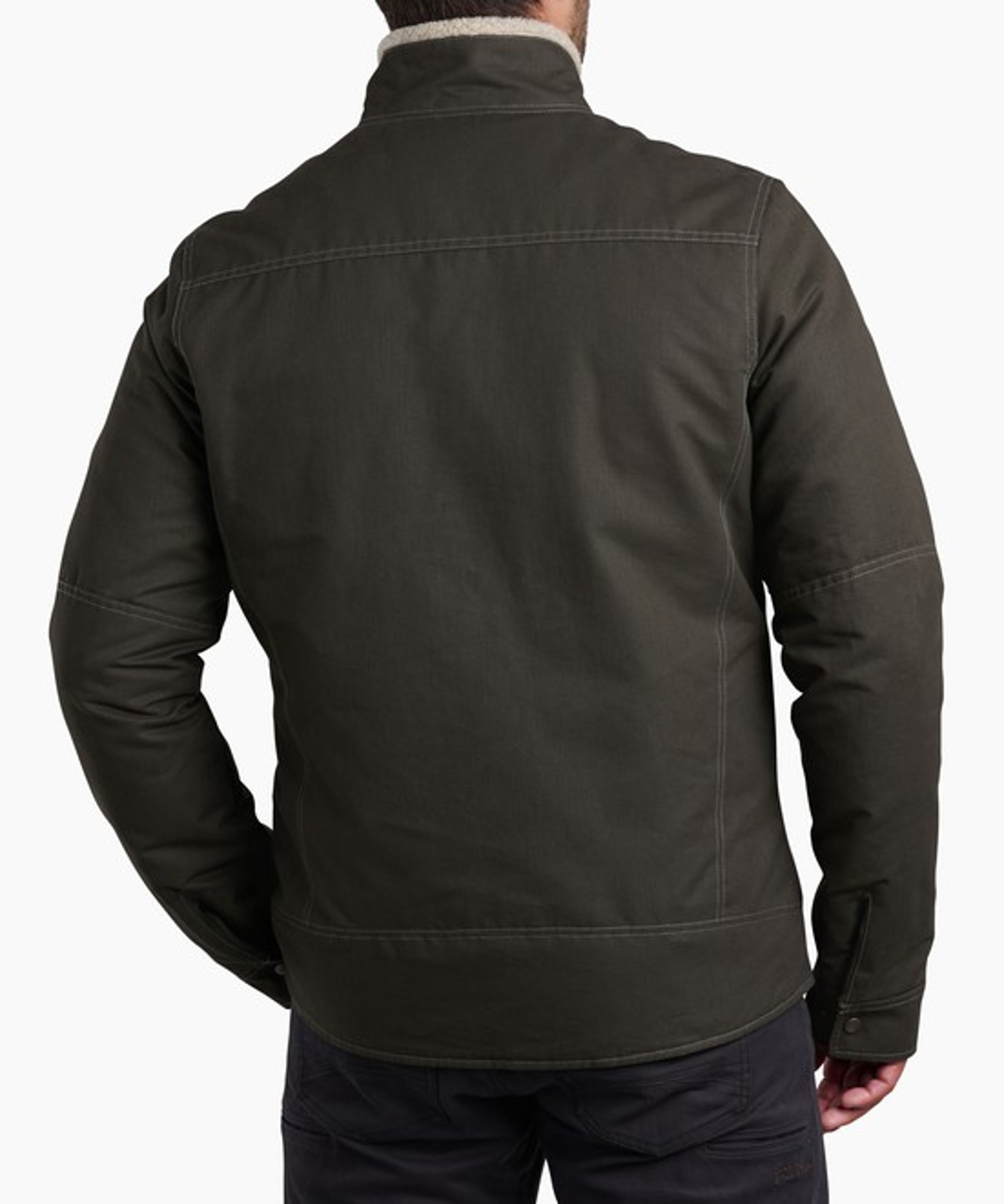KUHL Burr Insulated Gun Metal Back