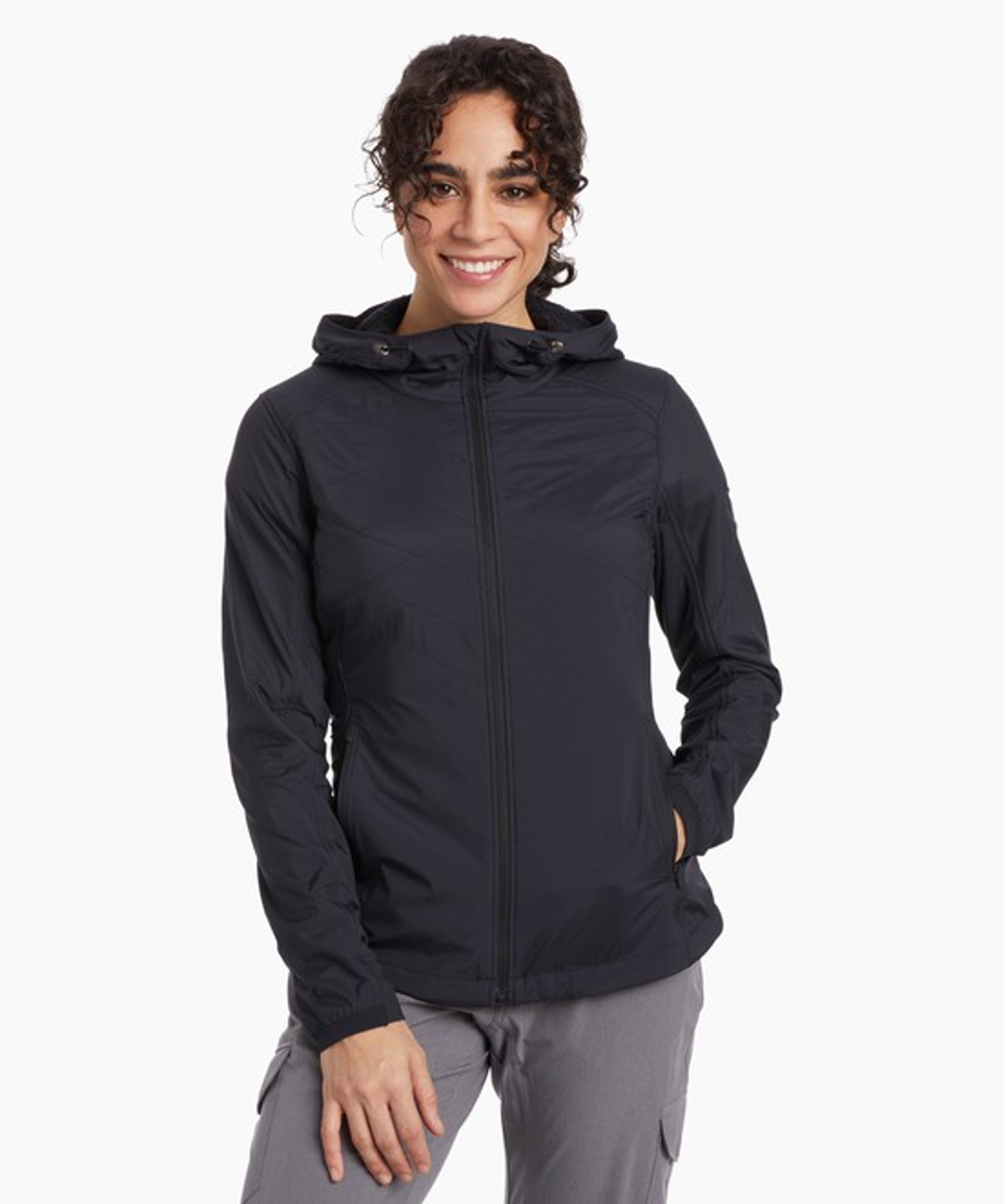 KUHL W's The One Hoody Raven Front