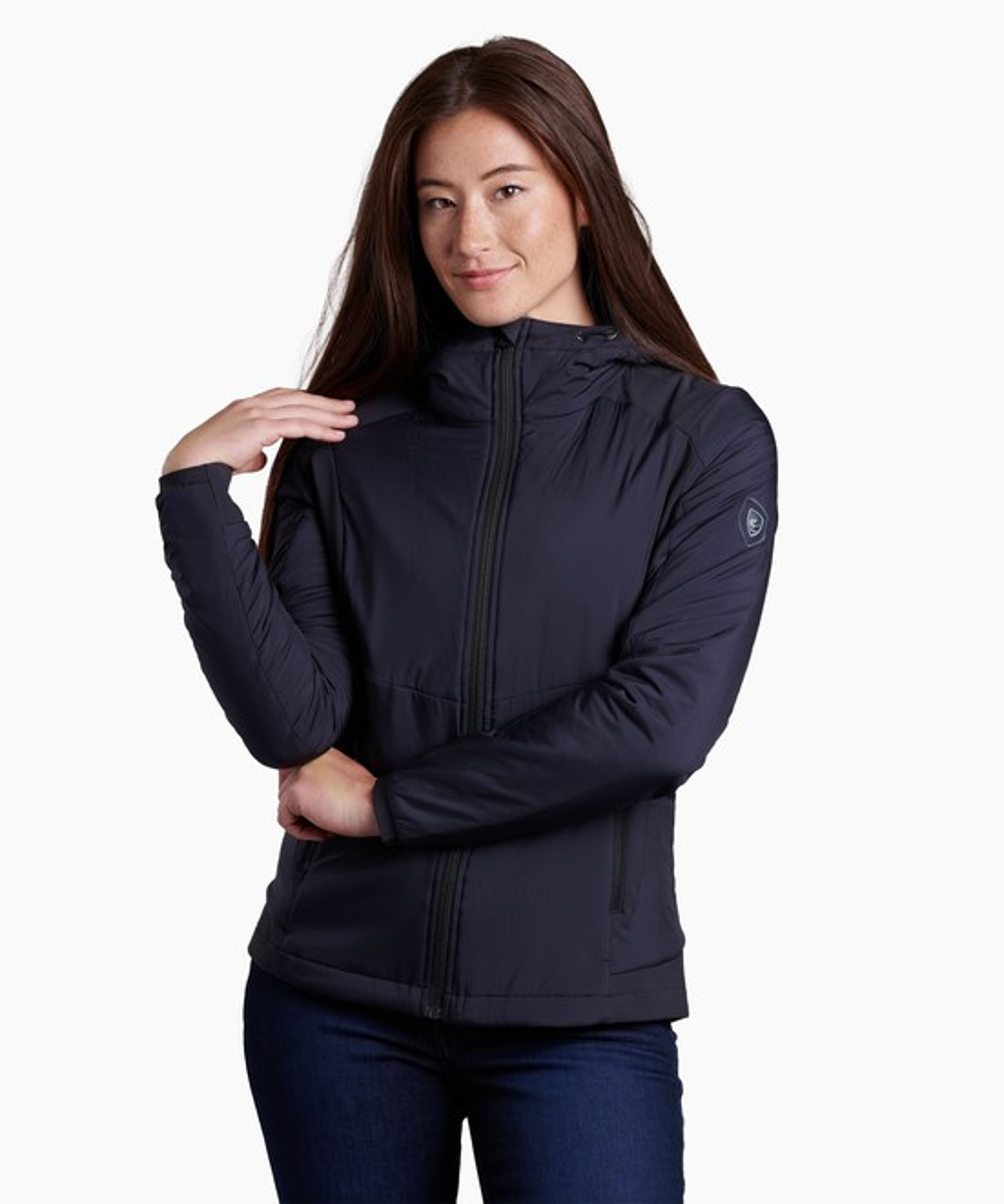 KUHL W's Aktivator Hoody Blackout Front