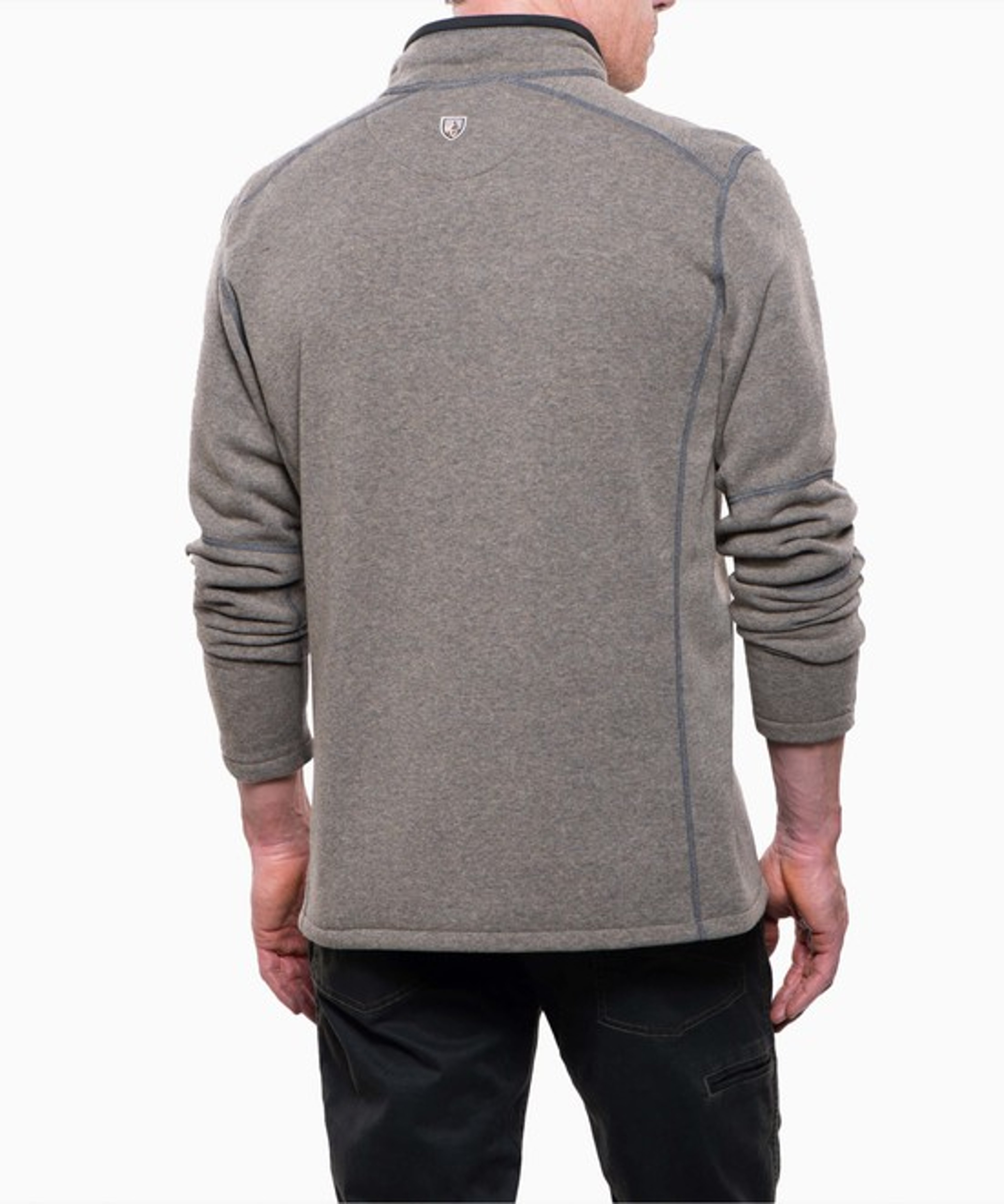 KUHL Revel 1/4 Zip Oatmeal Back