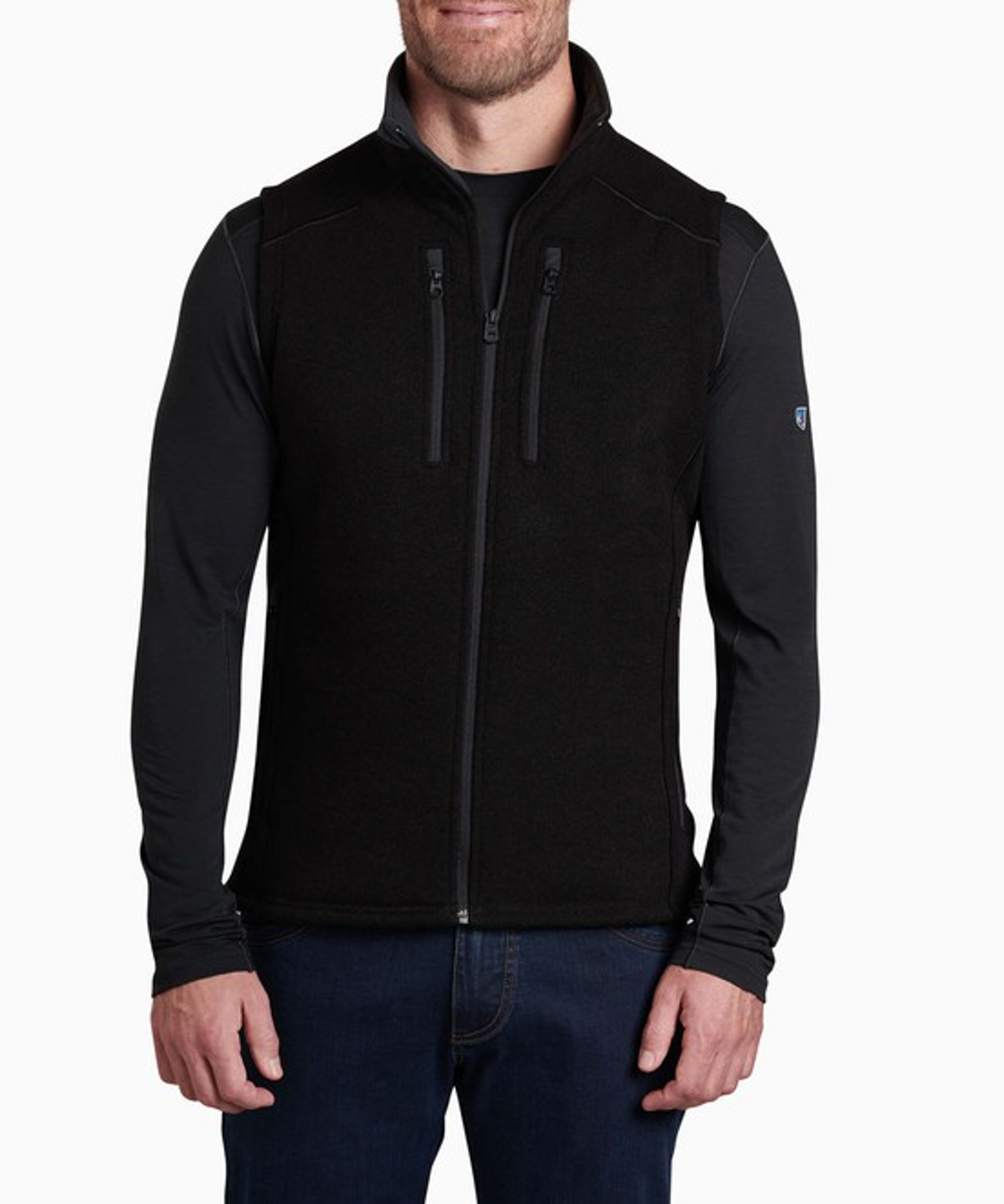 KUHL Interceptr Vest Black Front