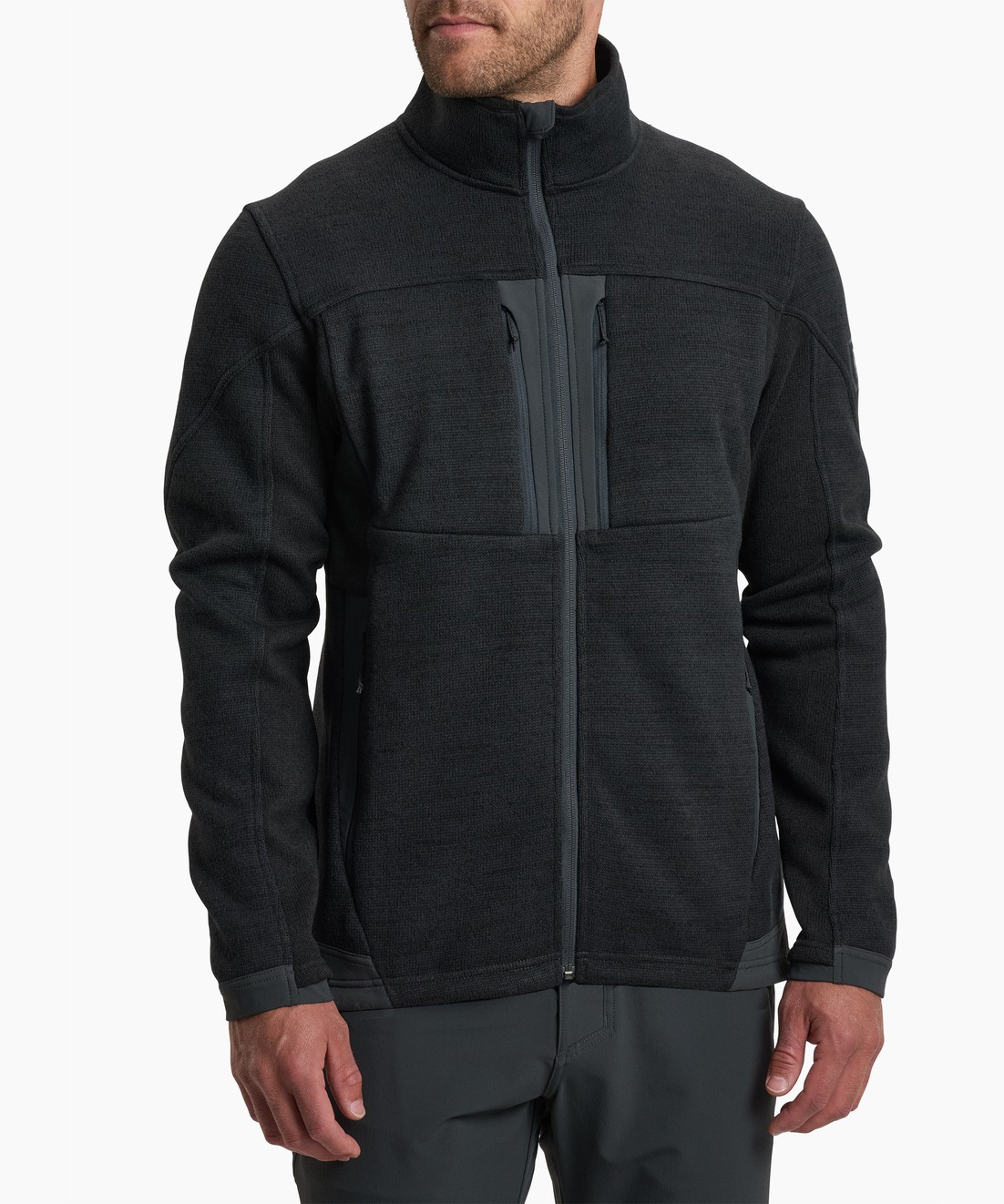 KUHL M's Aktivator Fleece FZ Black Front