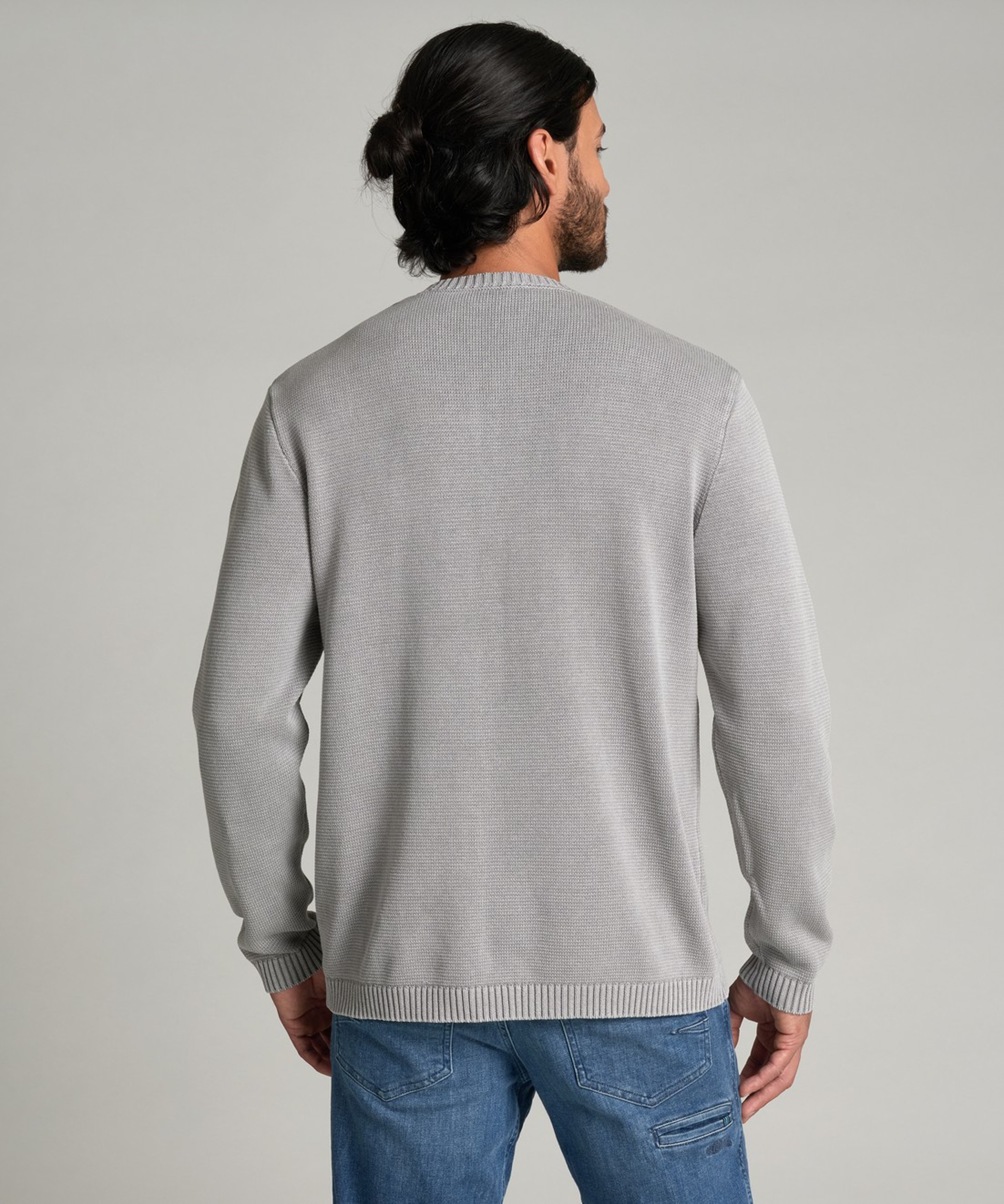 KUHL Motive Sweater Heather Grey Back