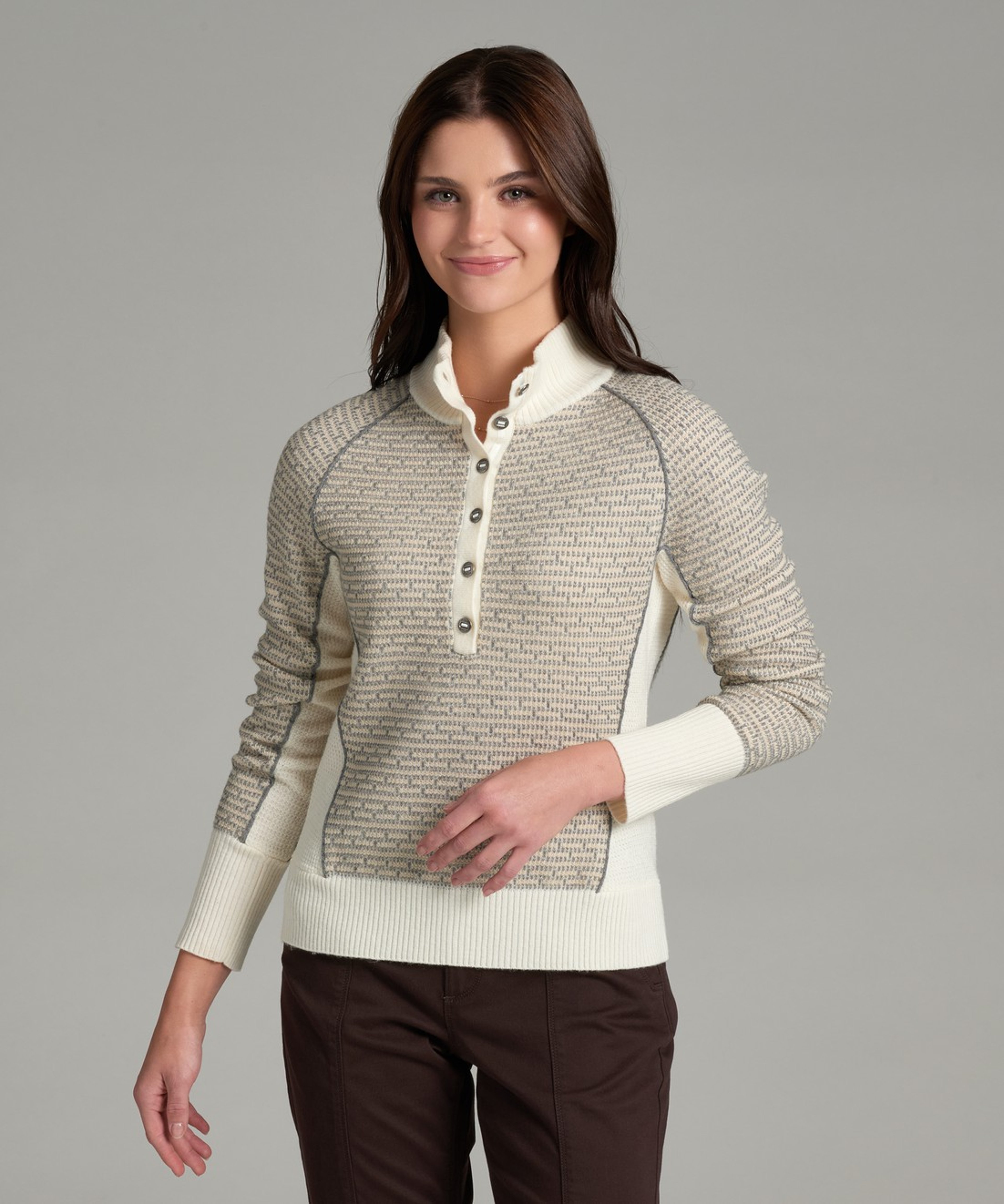 KUHL Alpenkuhl Pullover Natural Front
