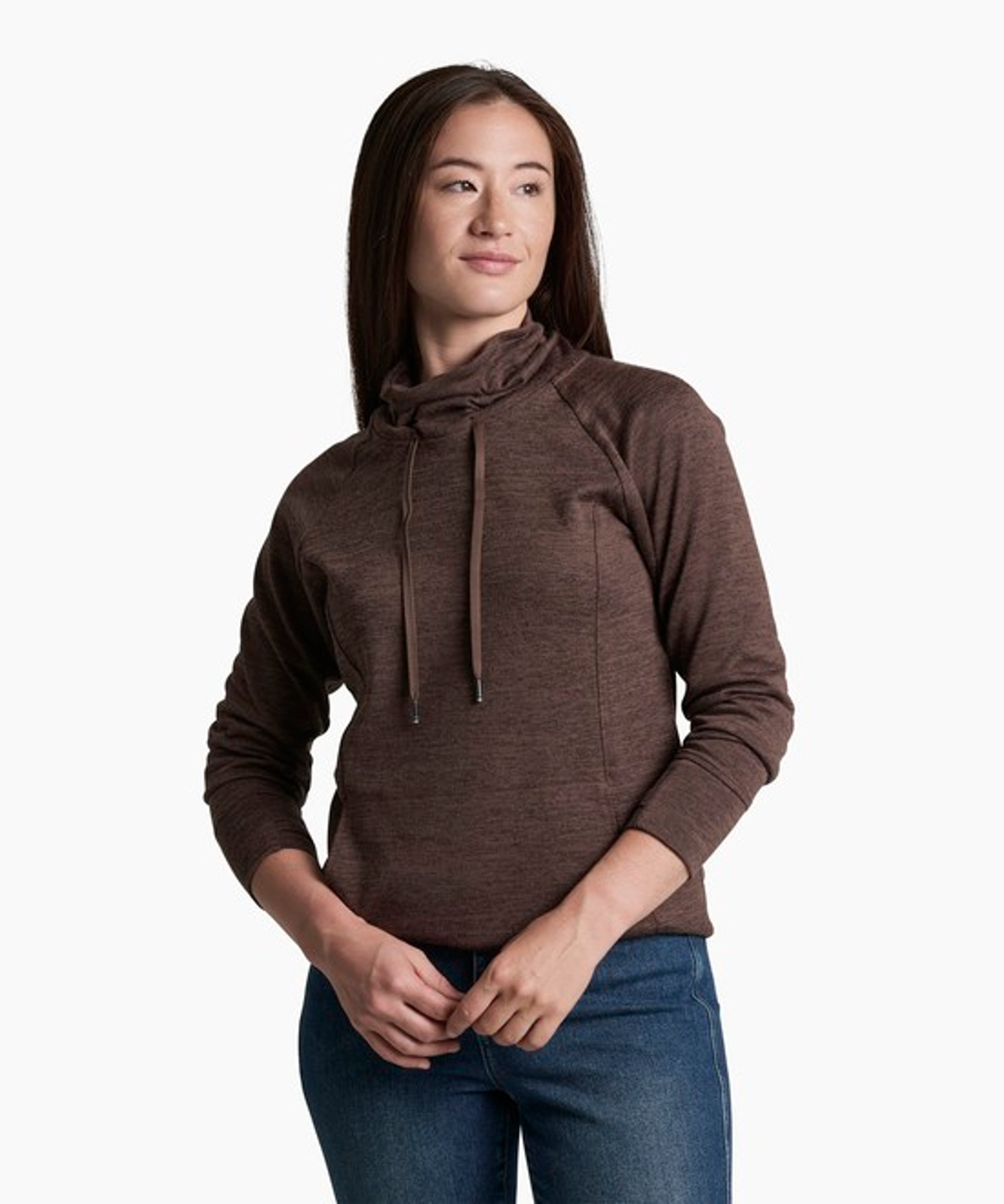 KUHL Elia Pullover Coffee Front
