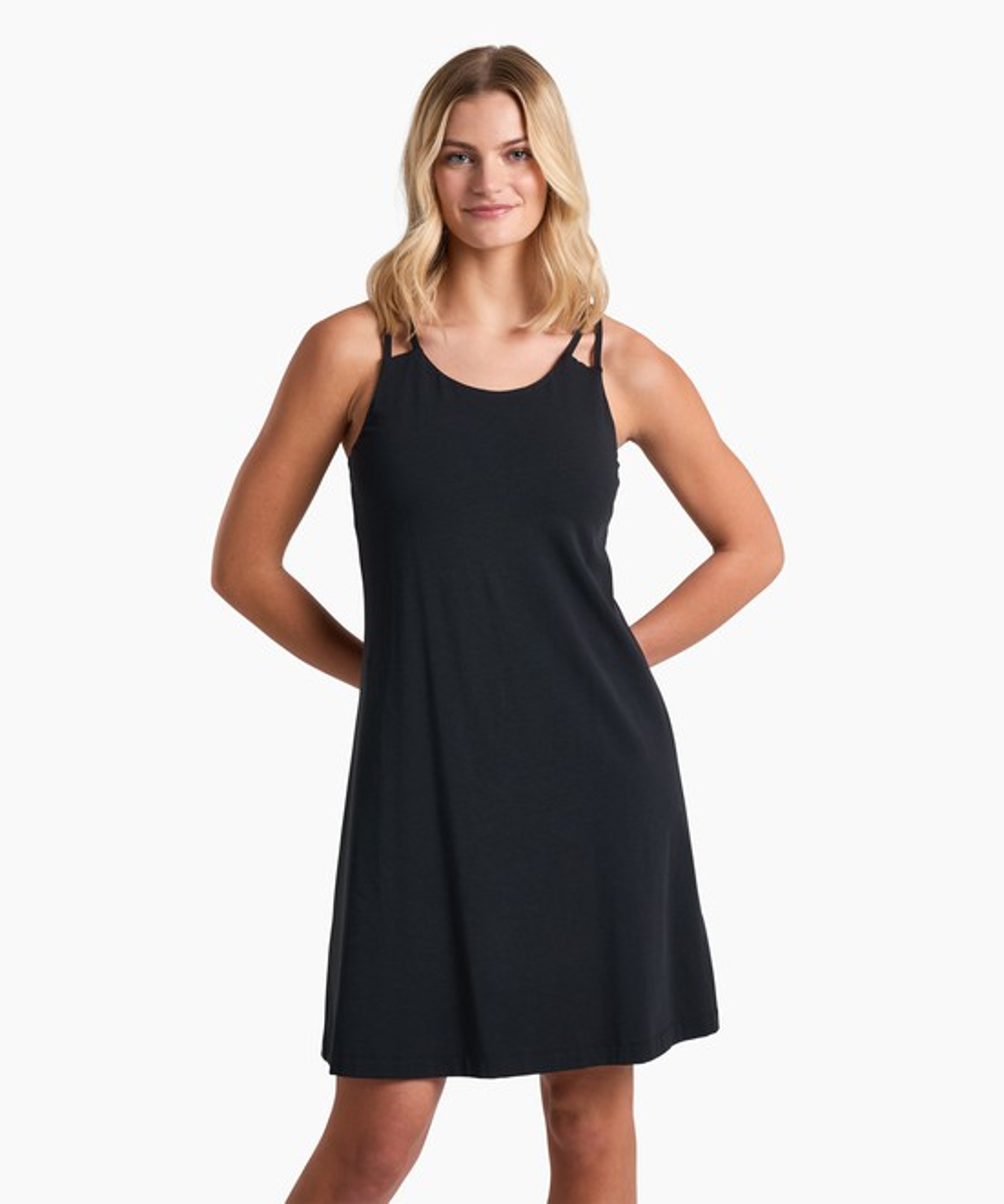 KUHL Lyra Krossbak Dress Black Front