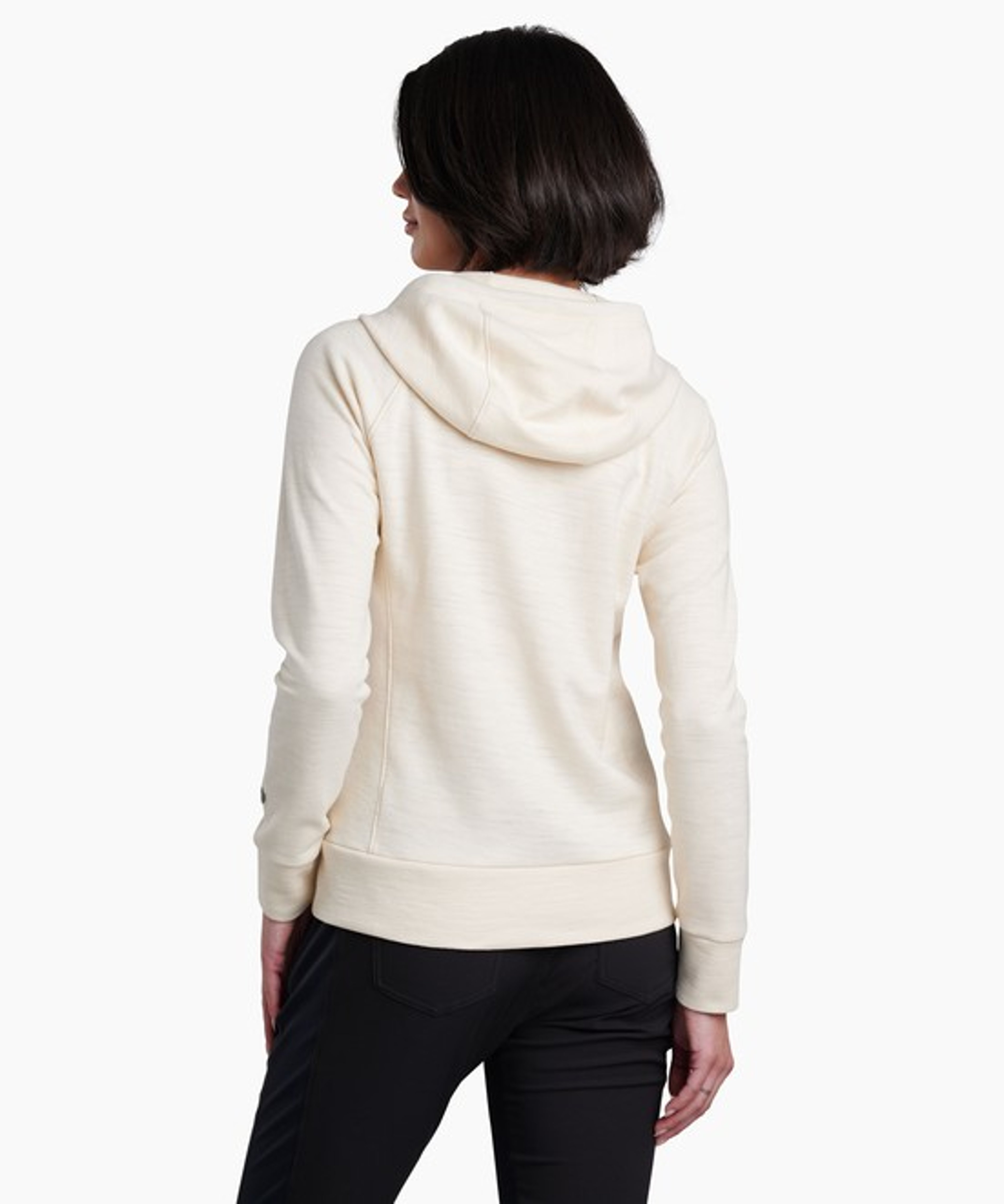 KUHL Lola FZ Hoody Ivory Back