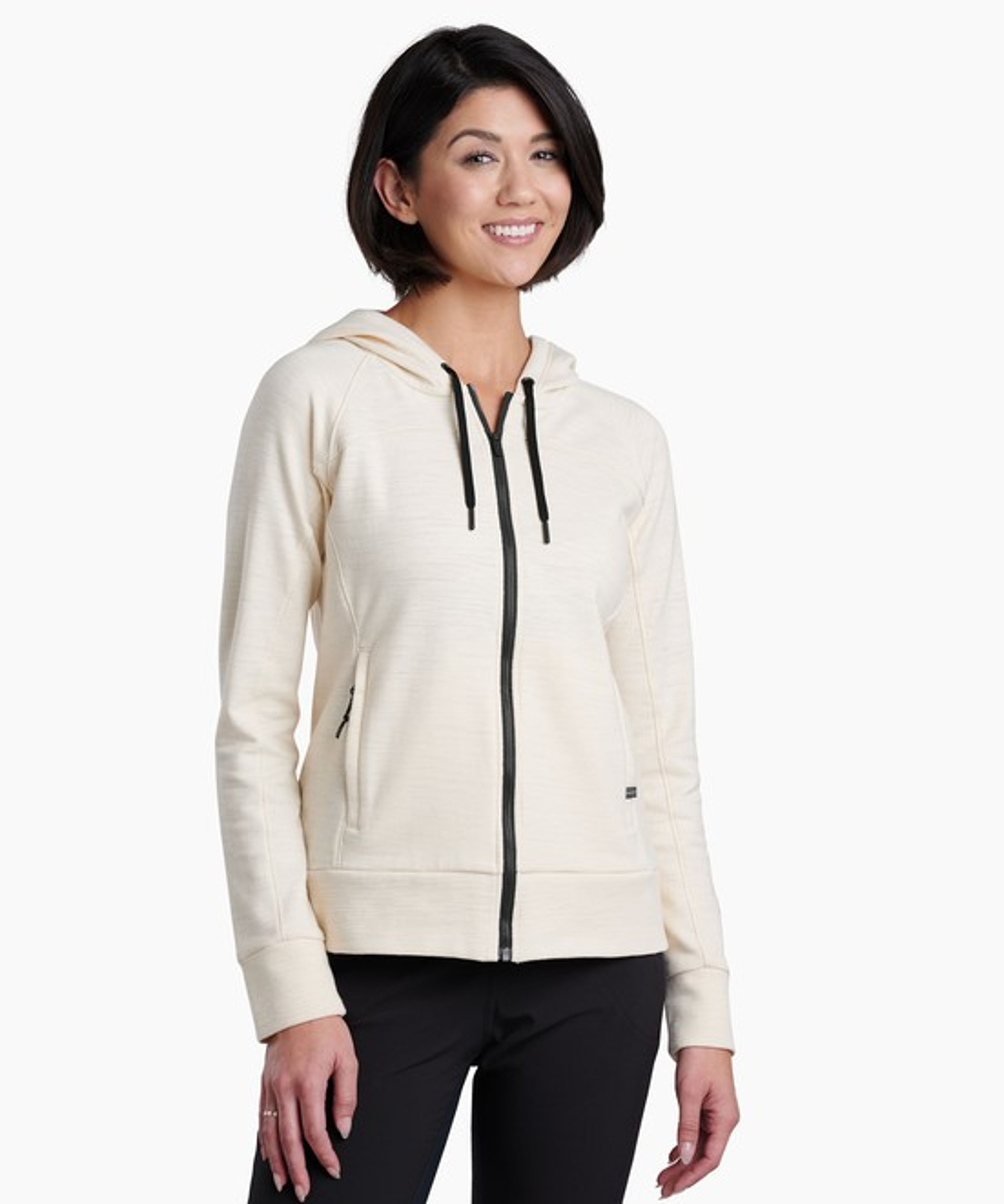 KUHL Lola FZ Hoody Ivory Front