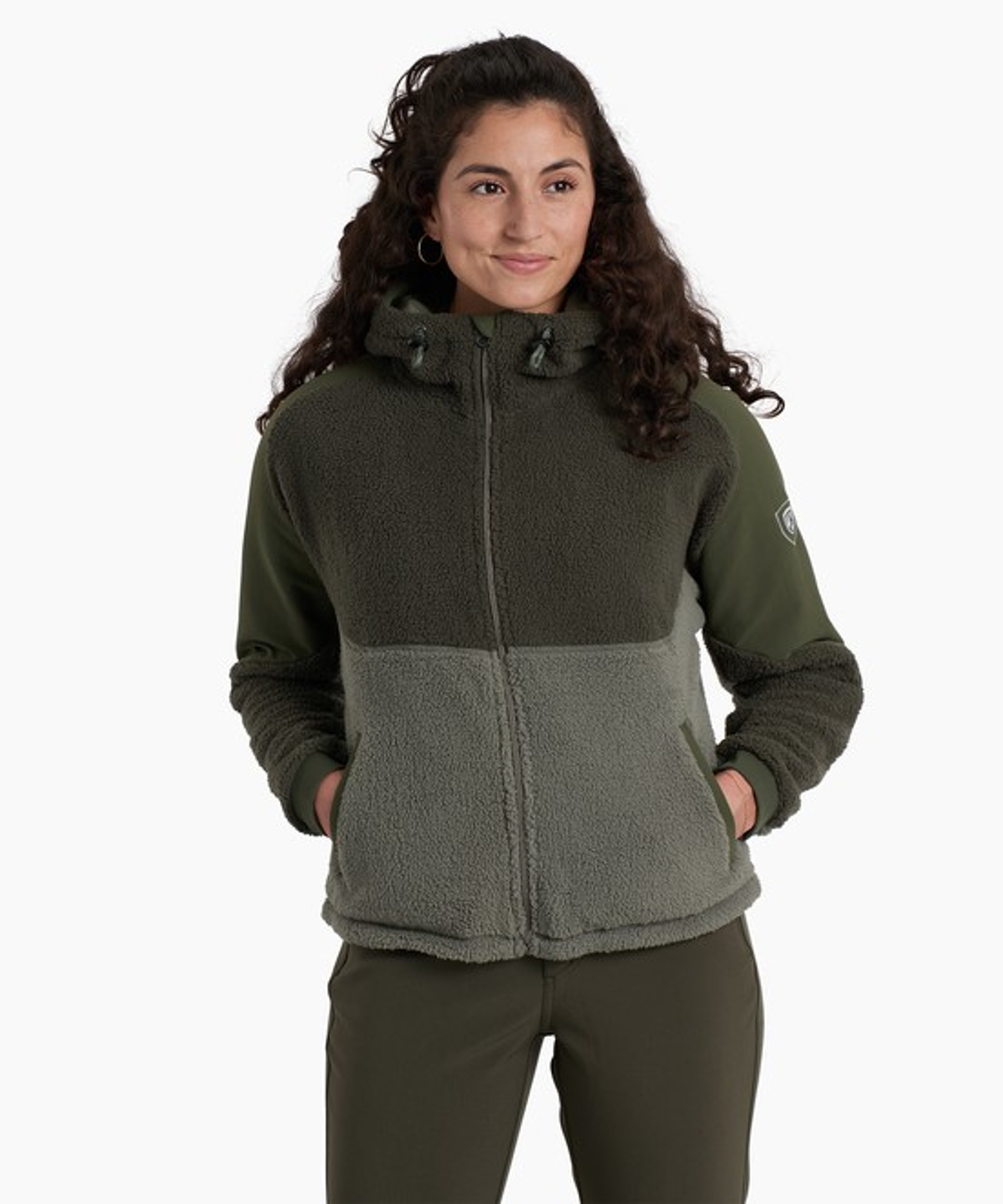 KUHL Elixir Hoody Dark Moss Front