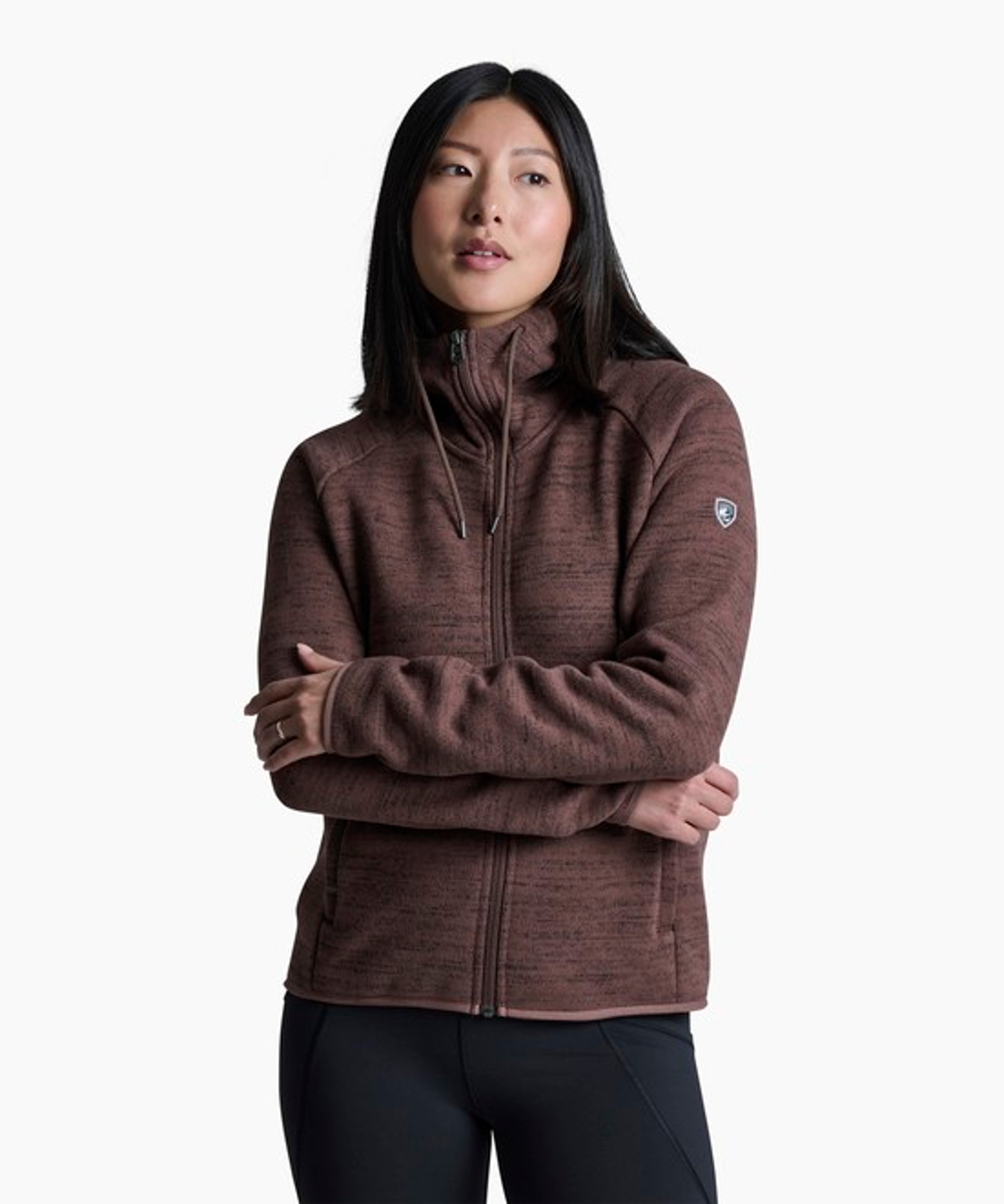 KUHL Avaline Hoody Coffee Front