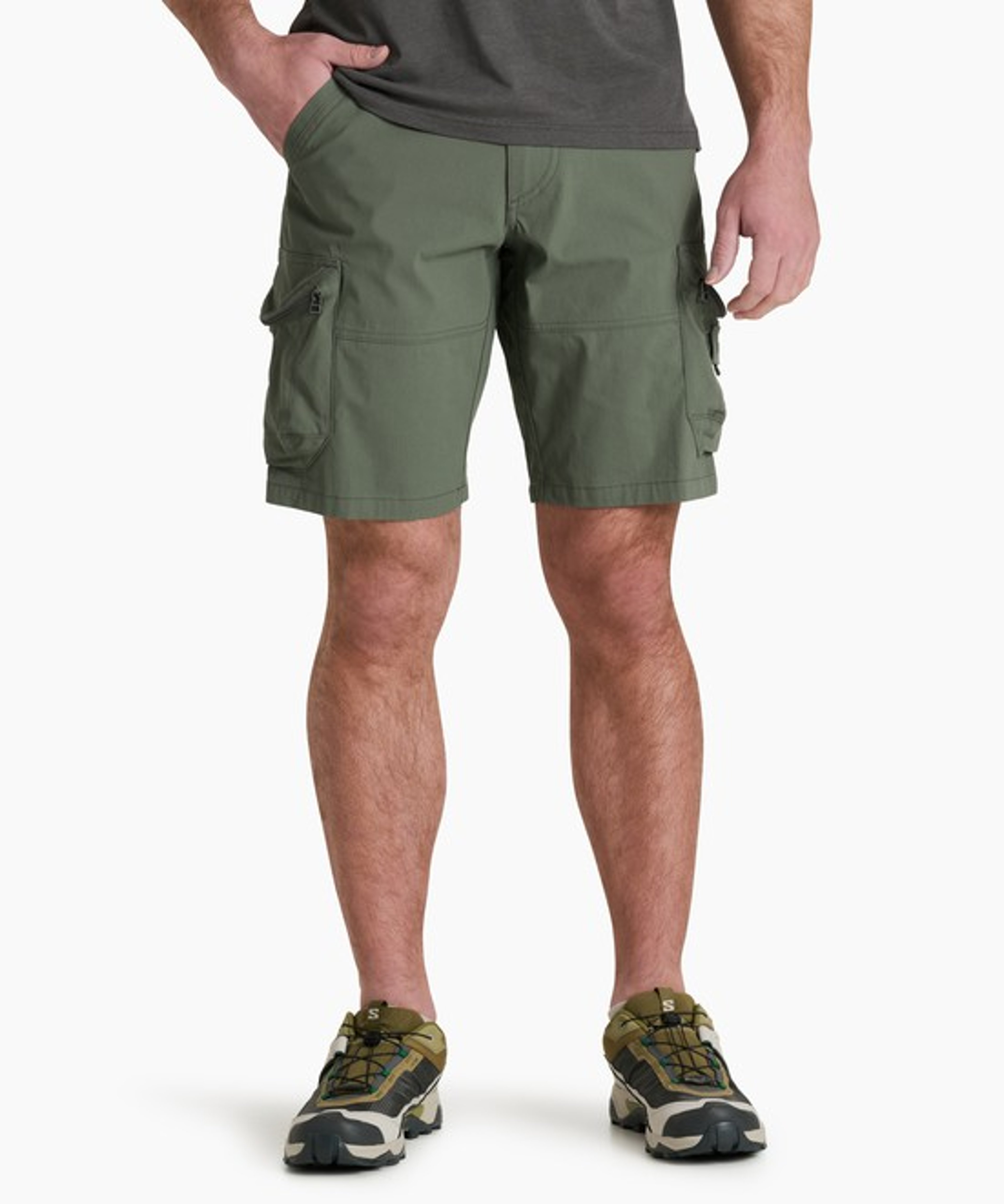 KUHL Ambush Cargo Kastor Grey Front