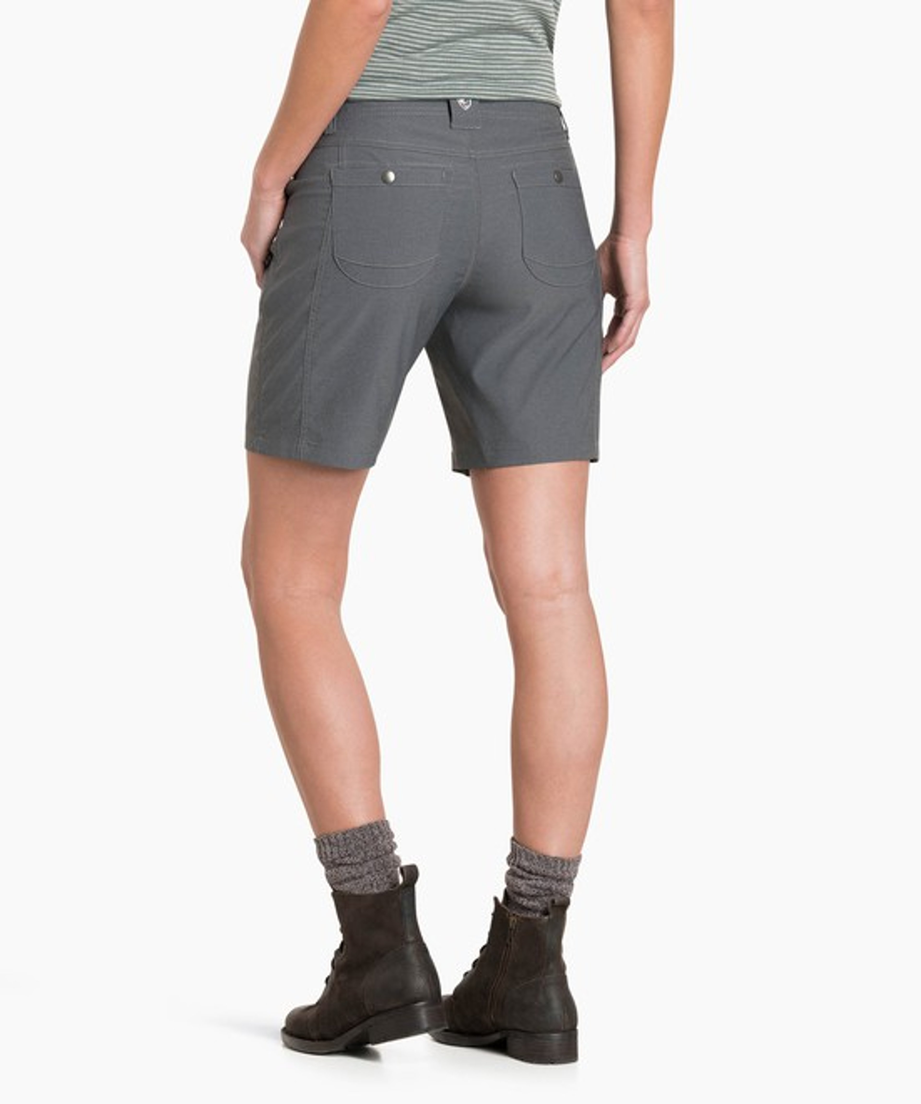 KUHL Trekr Short 8 Charcoal Back