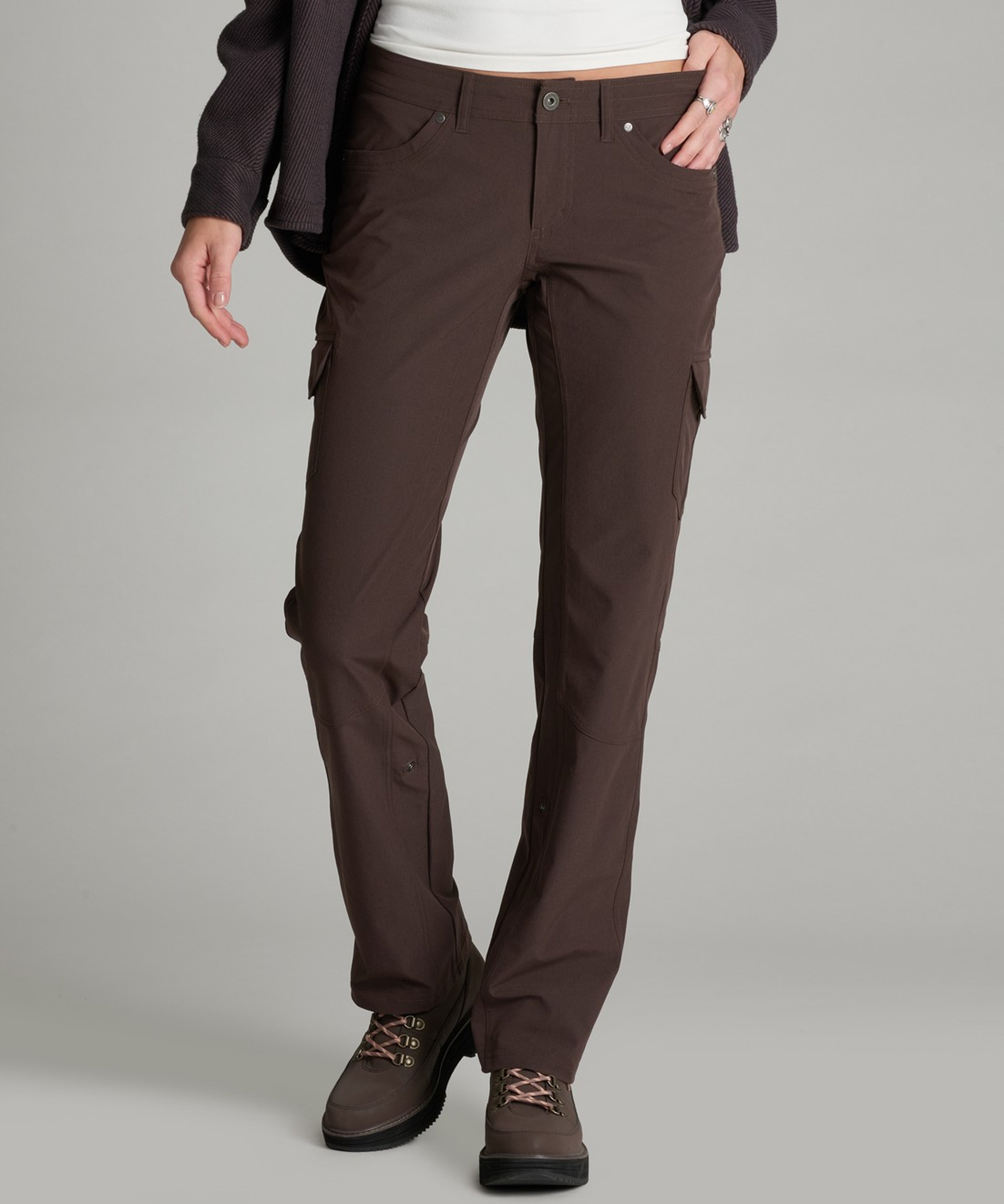 KUHL Freeflex Roll-Up Pant French Roast Front