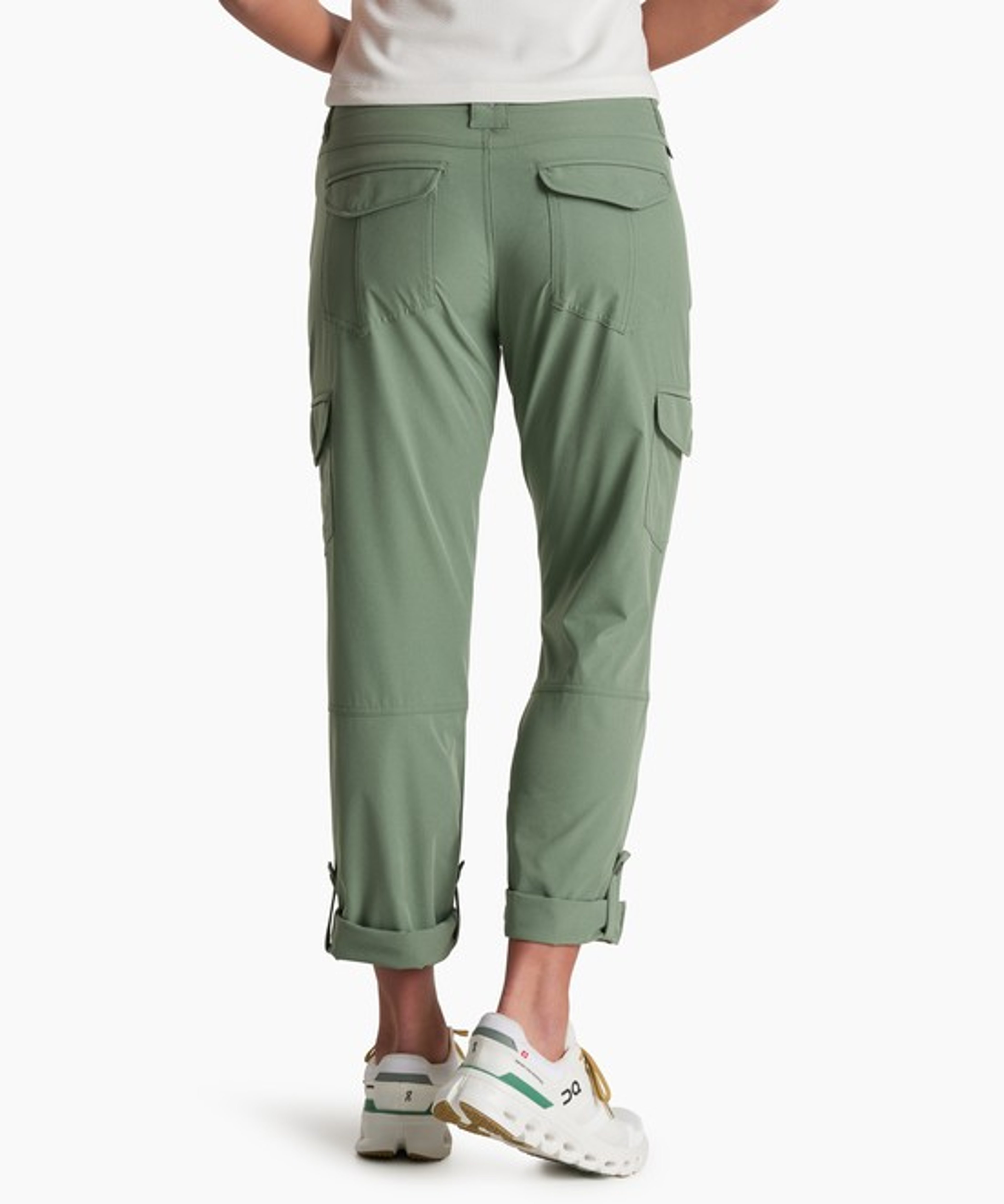 KUHL Freeflex Roll-Up Pant Slate Green Back