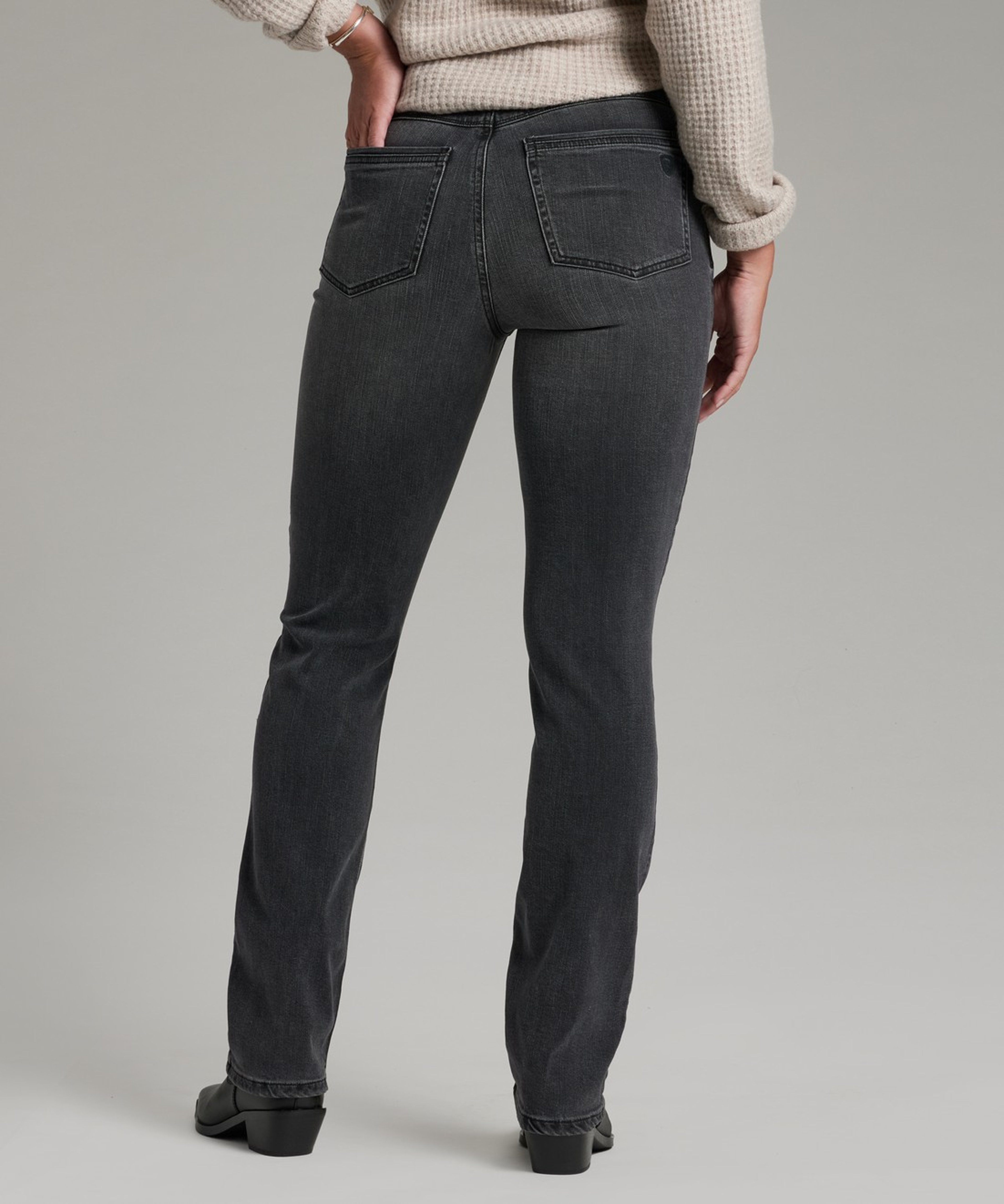 KUHL Kontour Form Straight Denim Obsidian Back