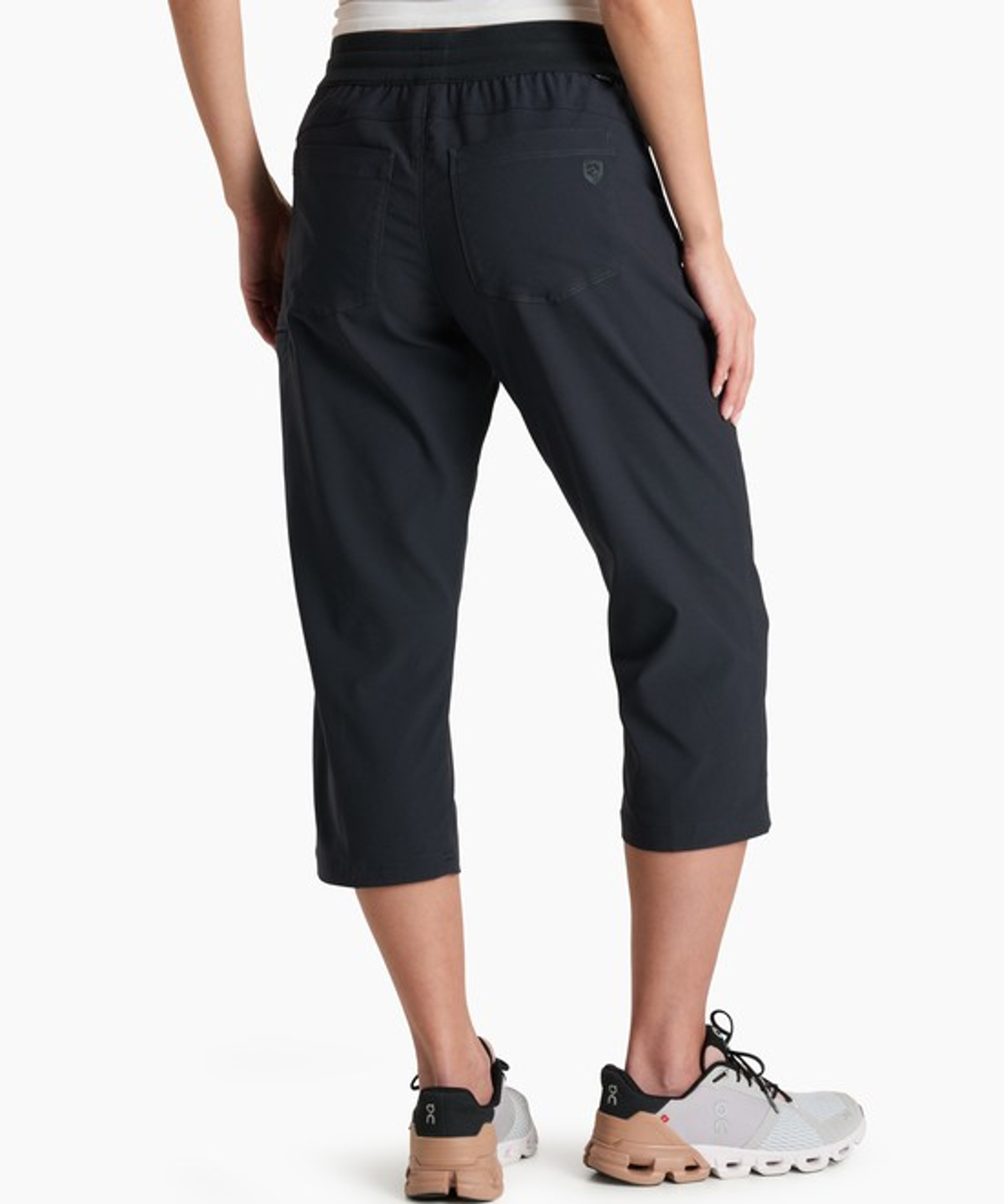 KUHL Trekr Pull On Kapri Black Back