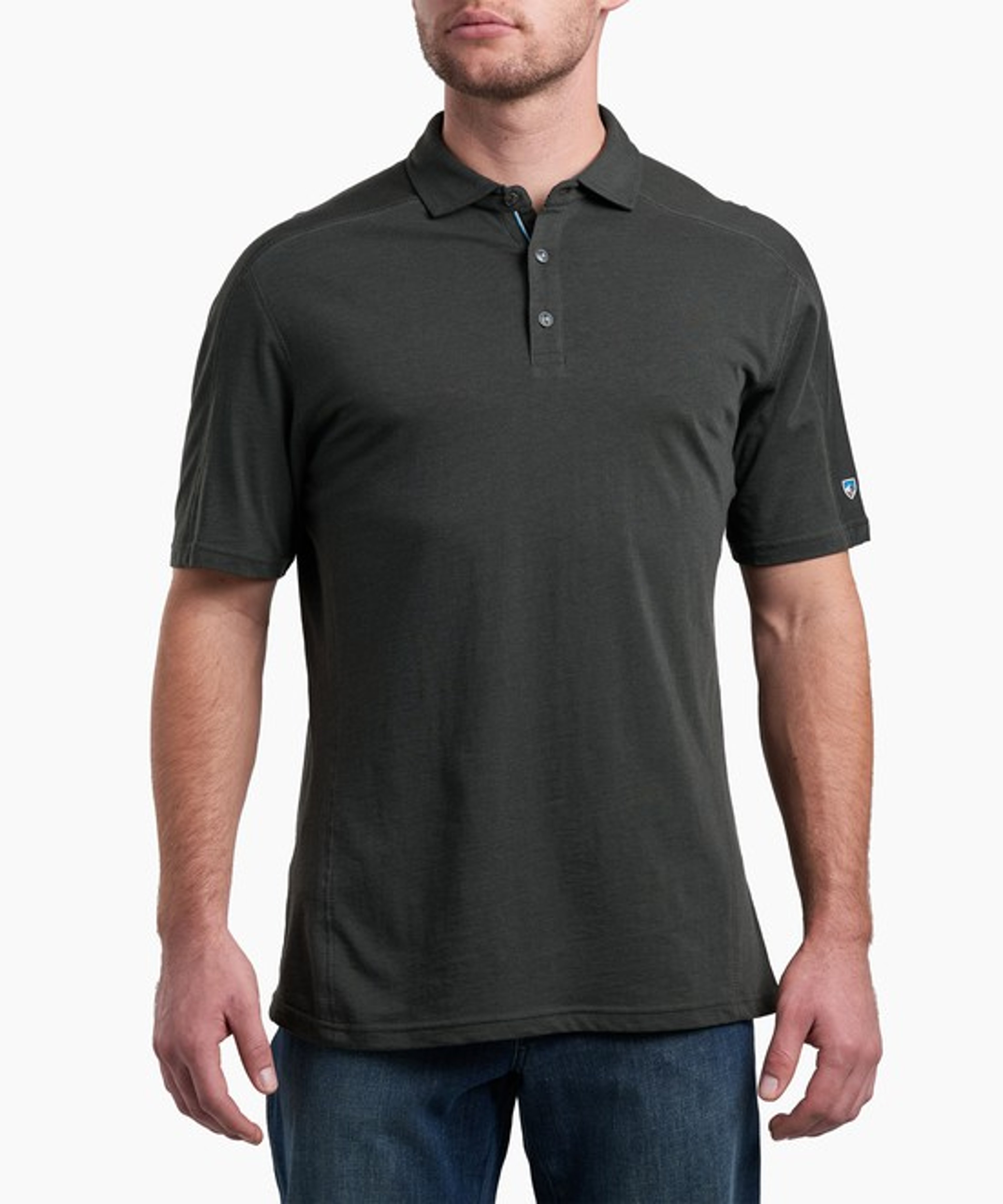 KUHL Brazen KUHLDRY Polo Carbon Front