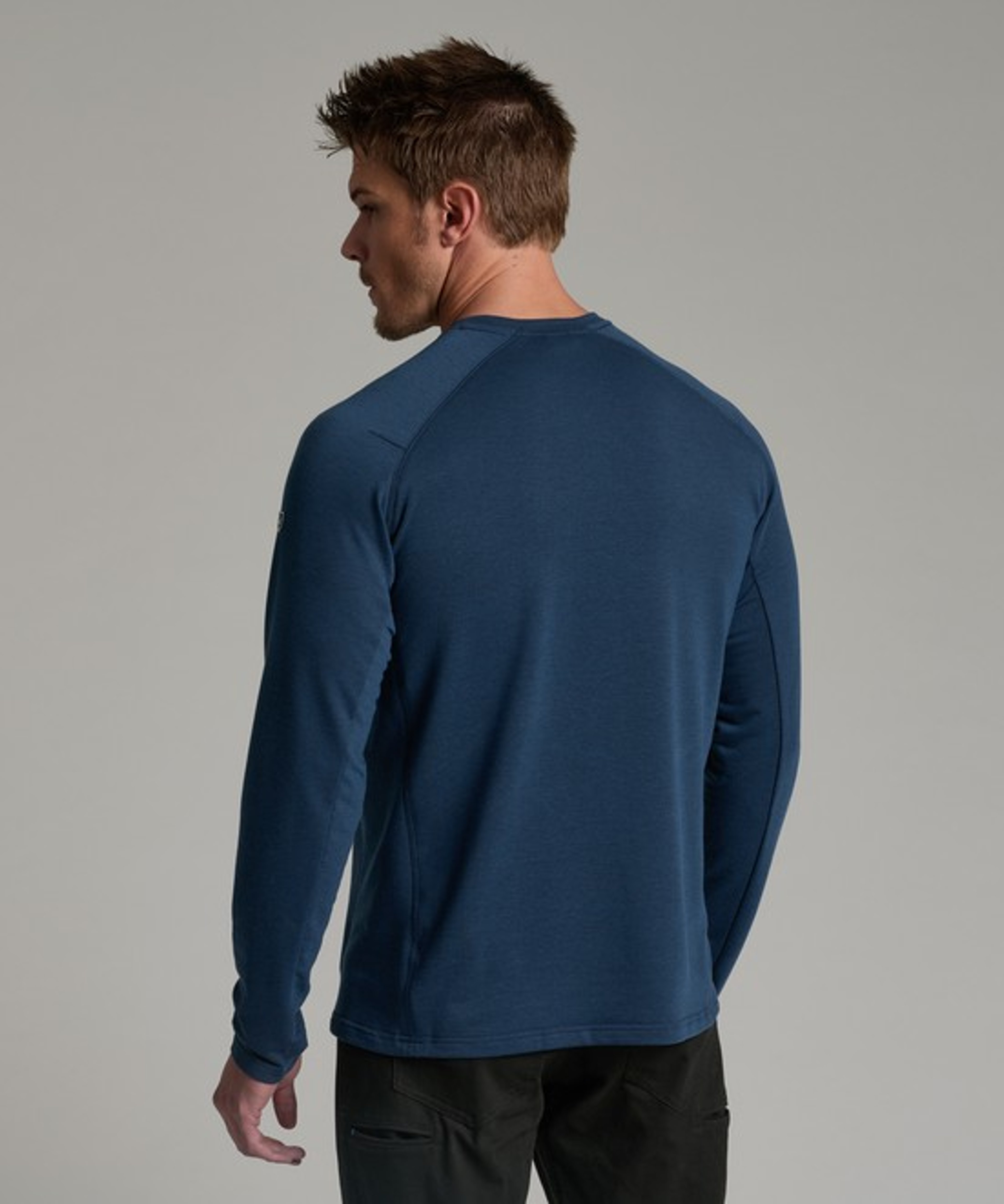KUHL Influx LS Blue Ink Back